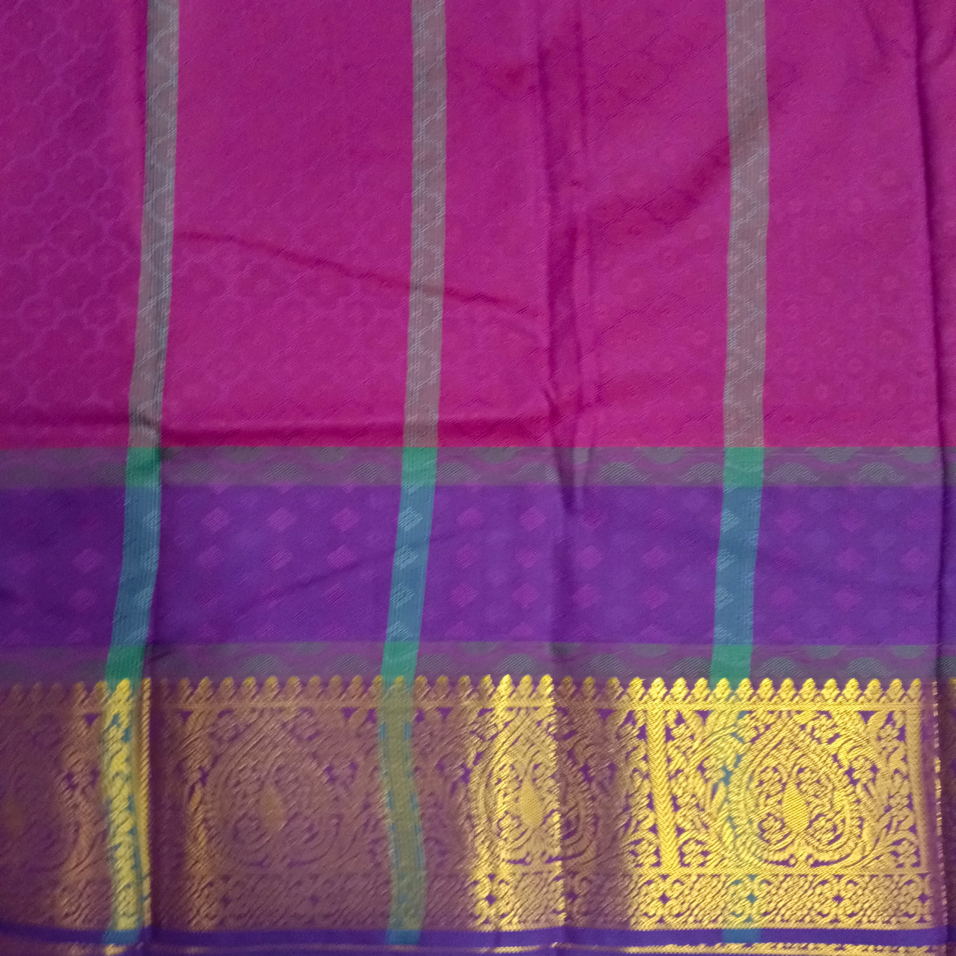 Rich poly Silk 6yardz