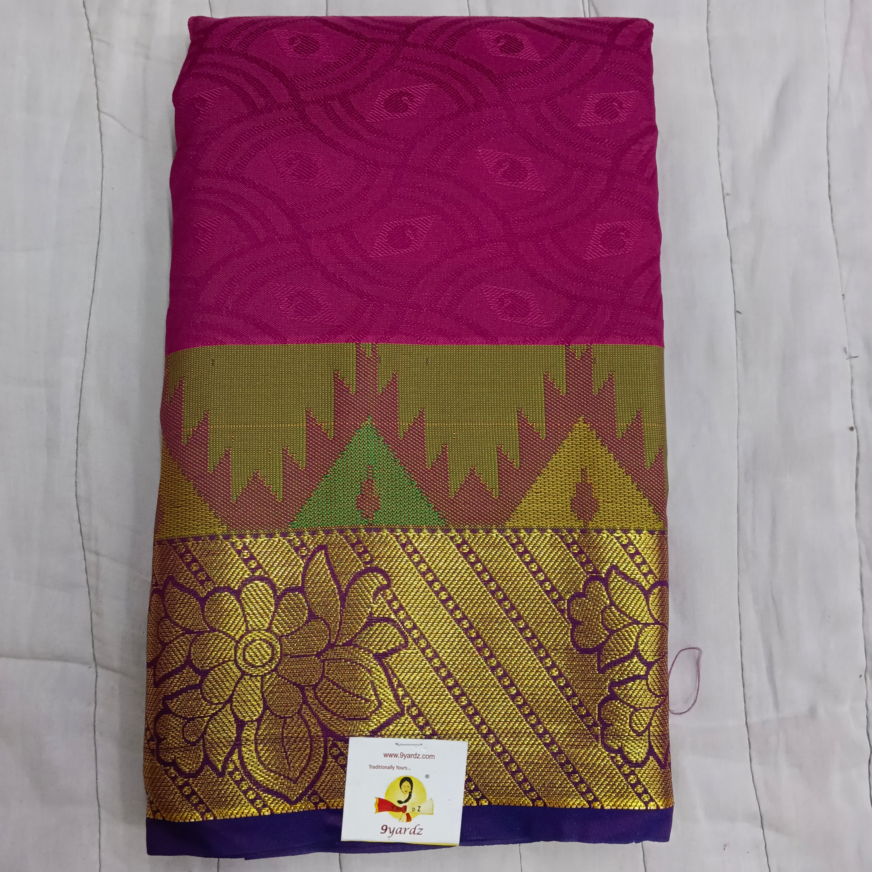 Rich poly Silk 6yardz