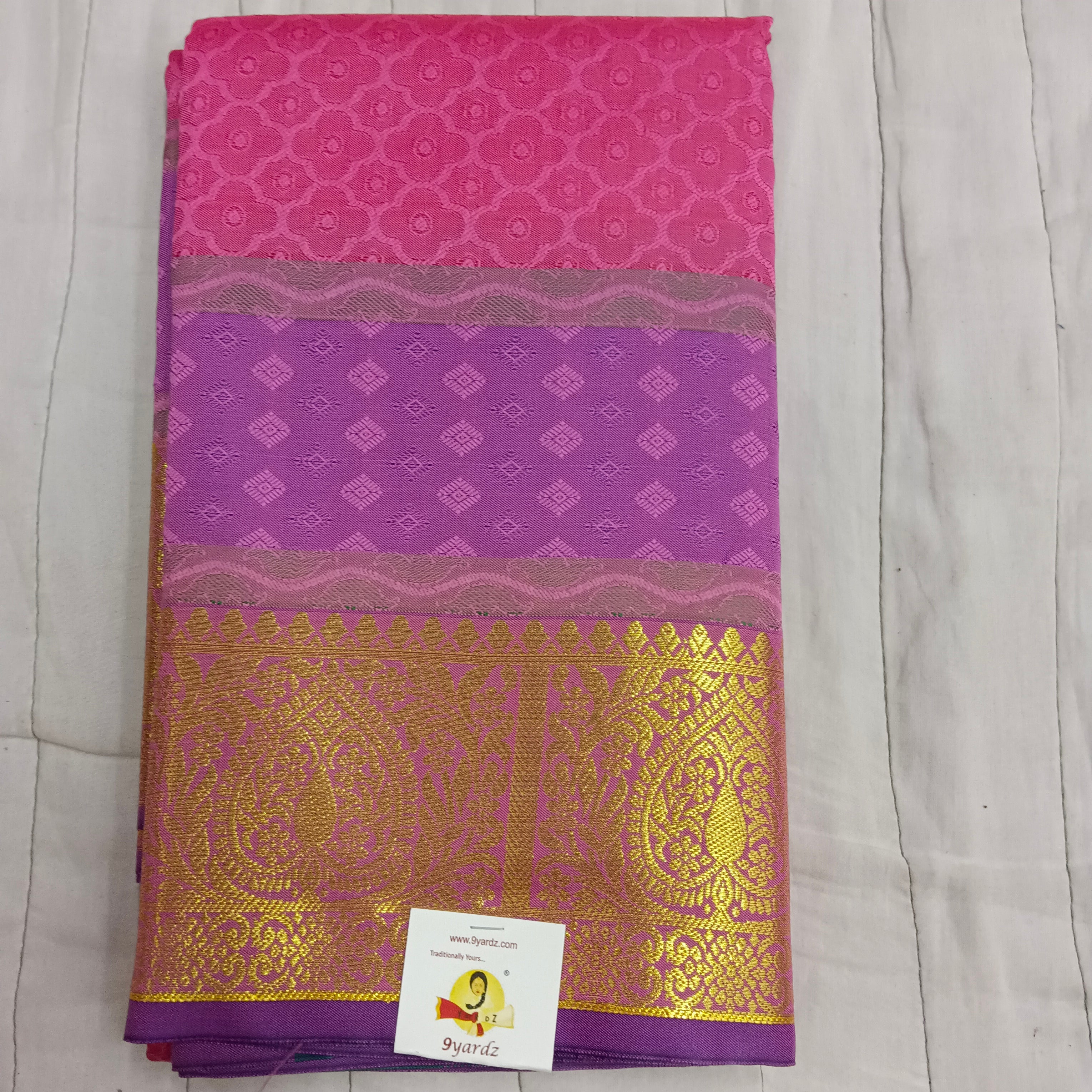 Rich poly Silk 6yardz