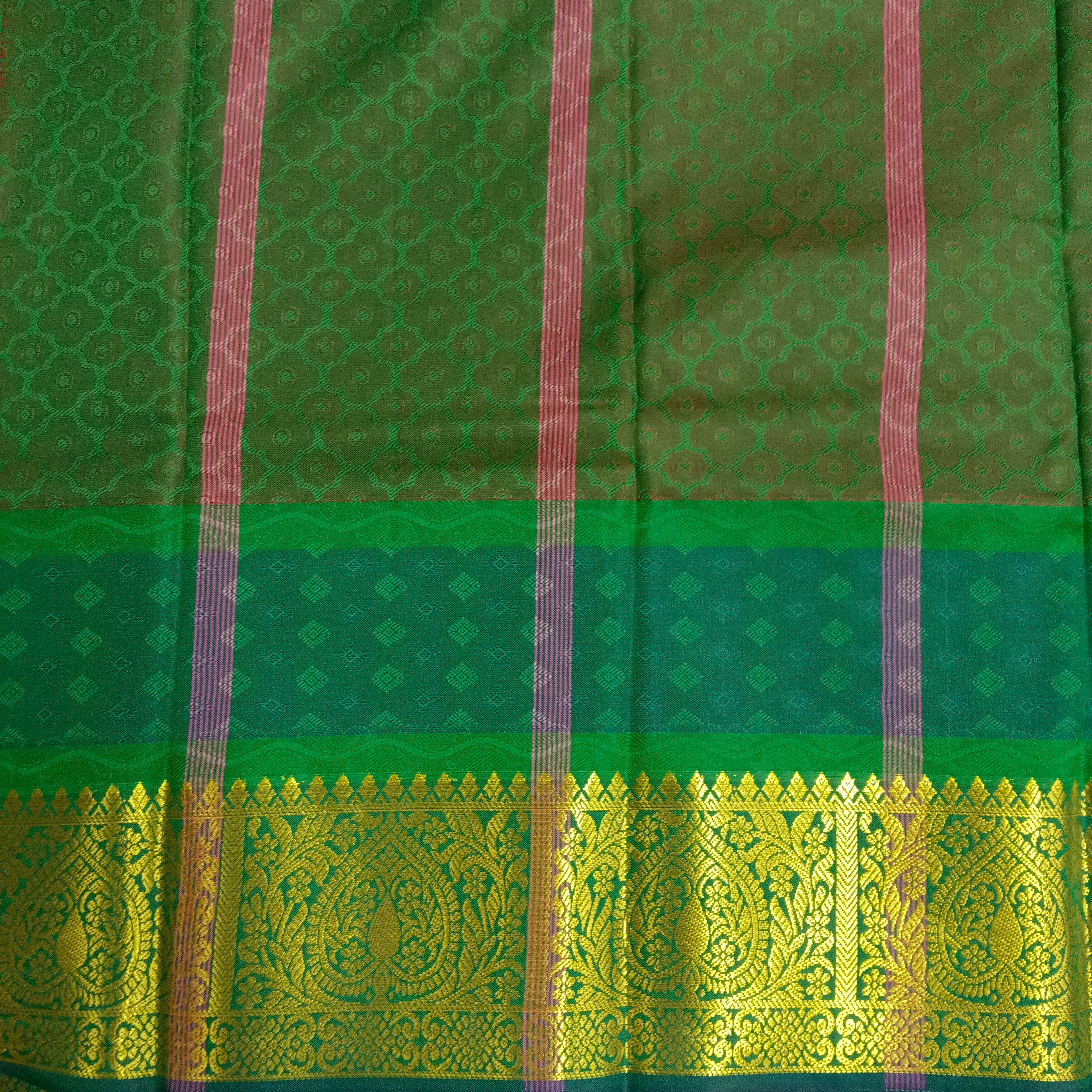 Rich poly Silk 6yardz