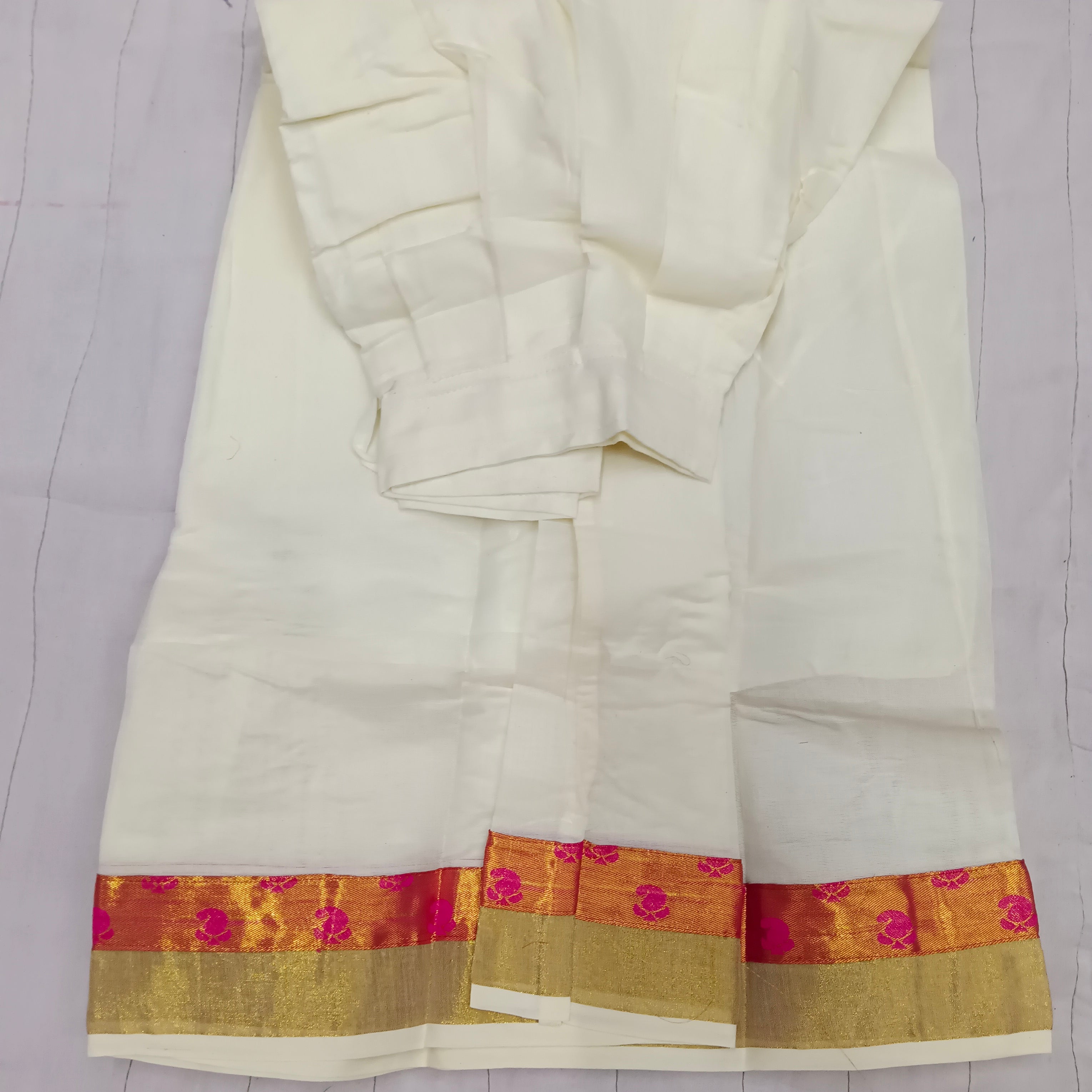 Embossed Pavadai