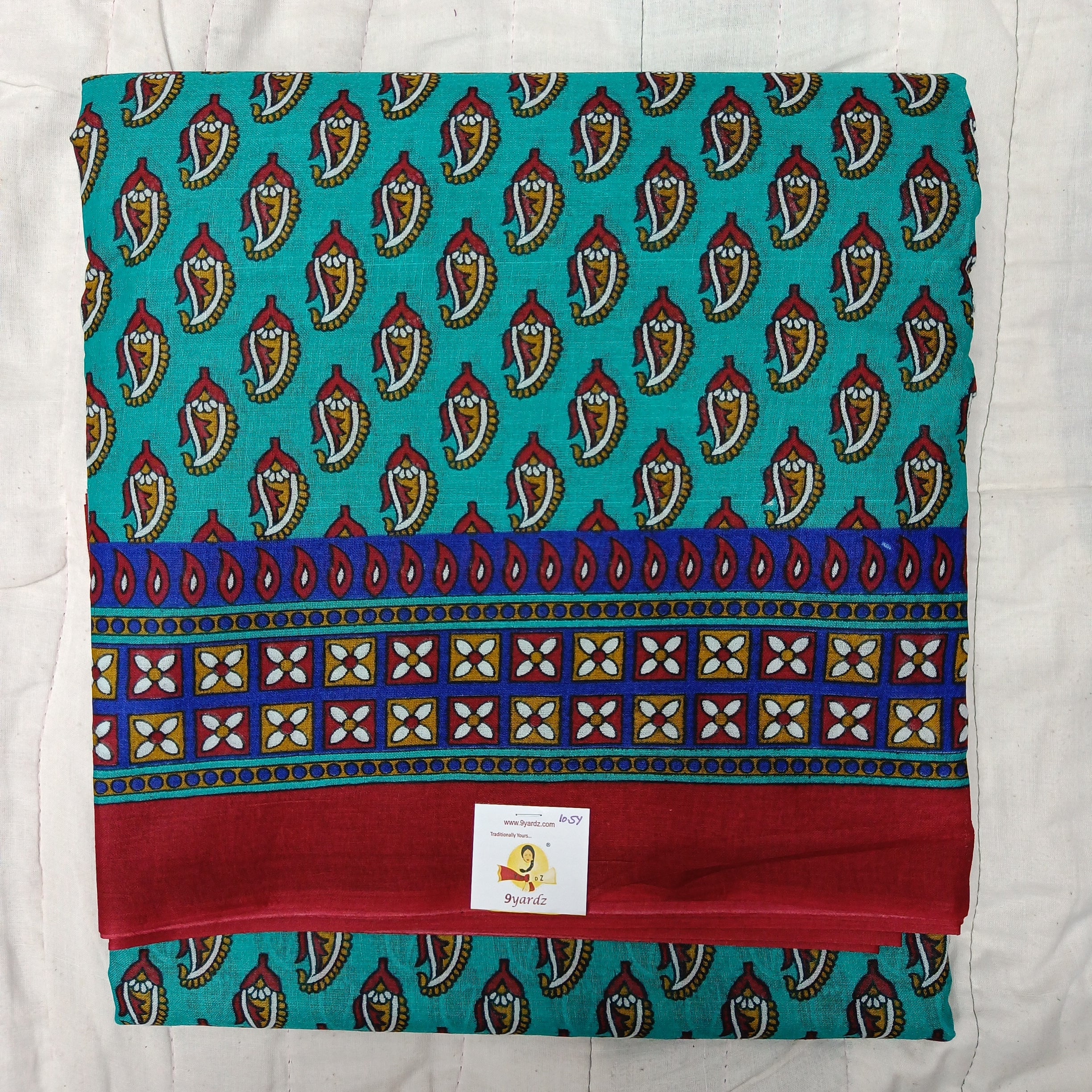 Erode cotton 10.5 yards madisar