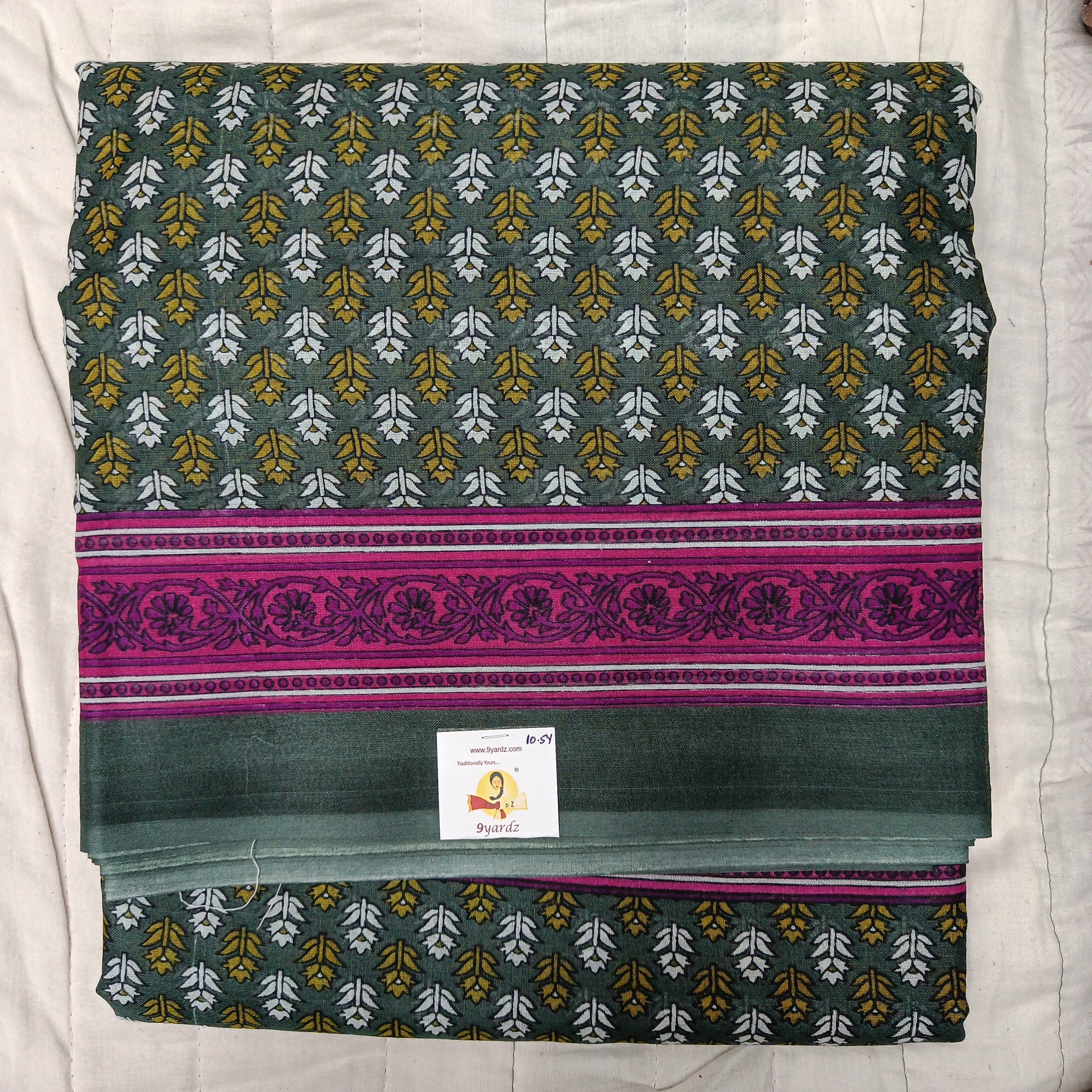 Erode cotton 10.5 yards madisar