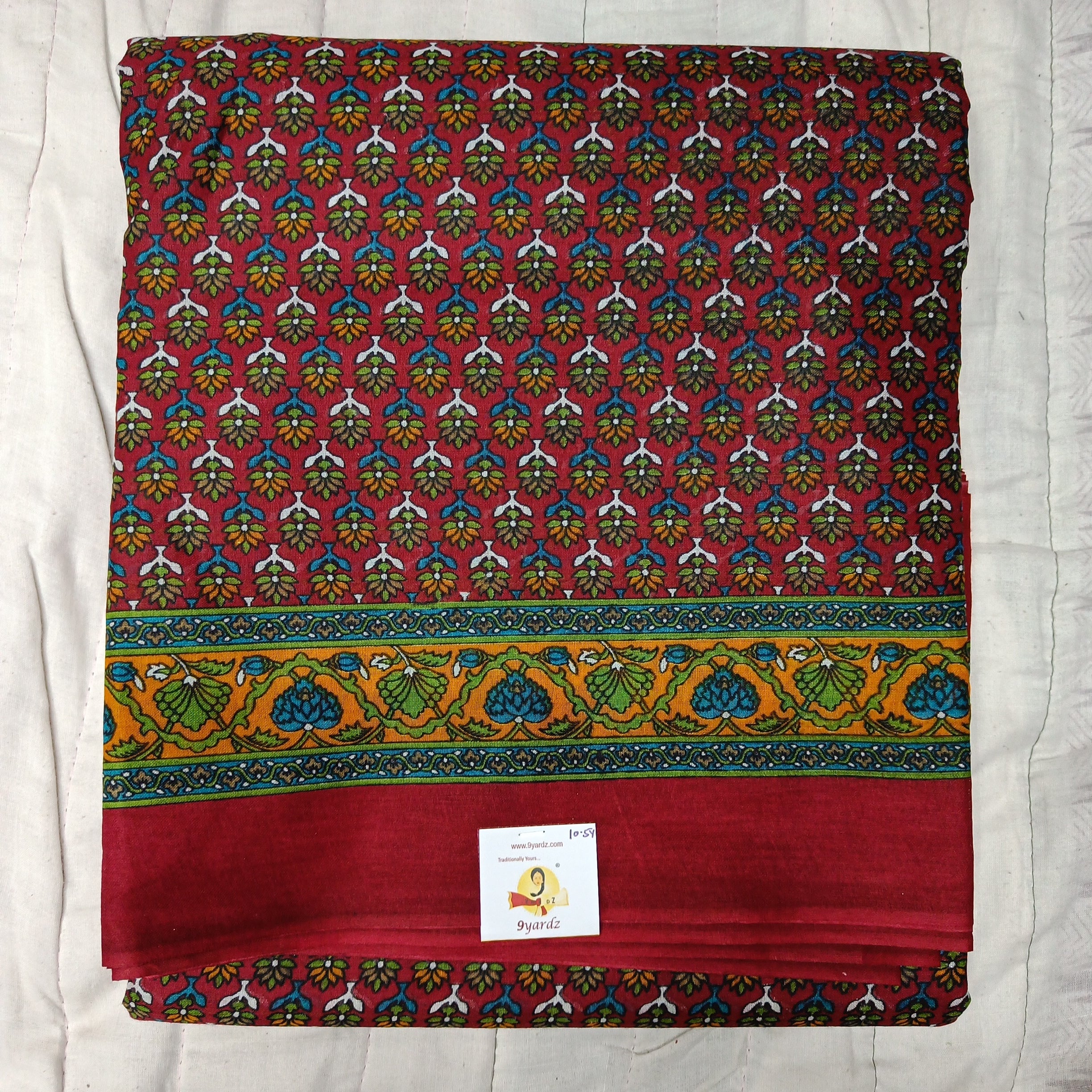 Erode cotton 10.5 yards madisar