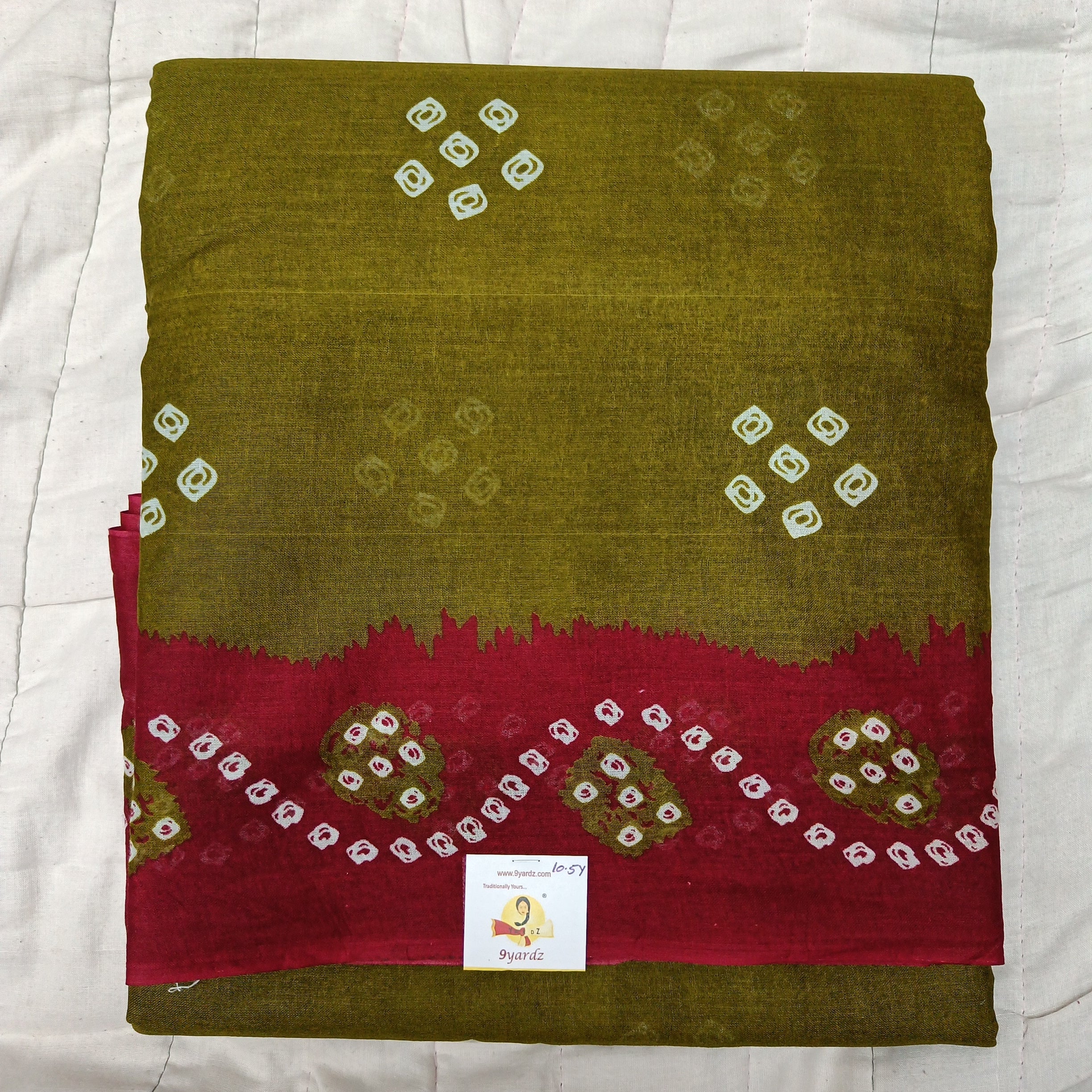 Erode cotton 10.5 yards madisar