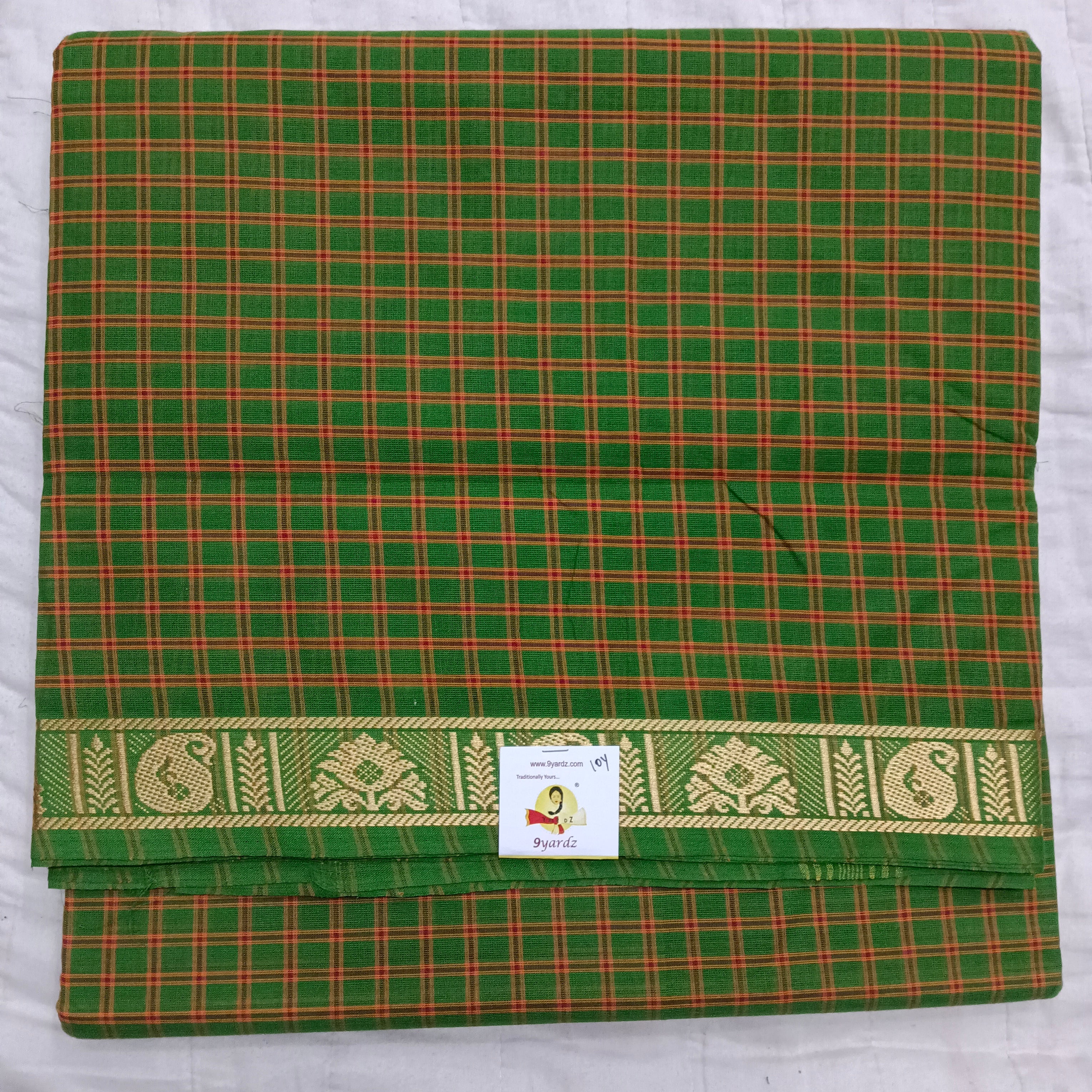 Arupukottai cotton 10 yards madisar