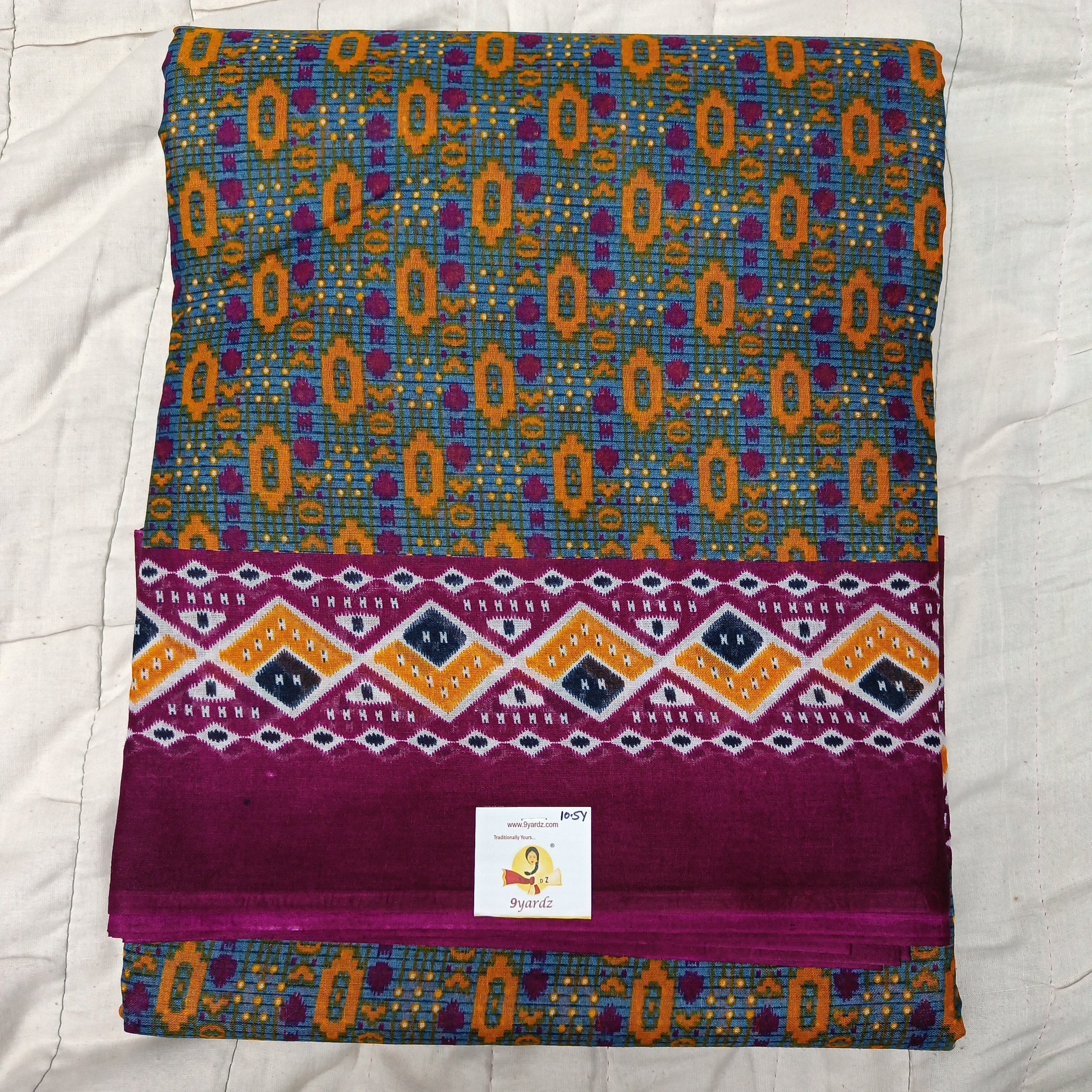 Erode cotton 10.5 yards madisar