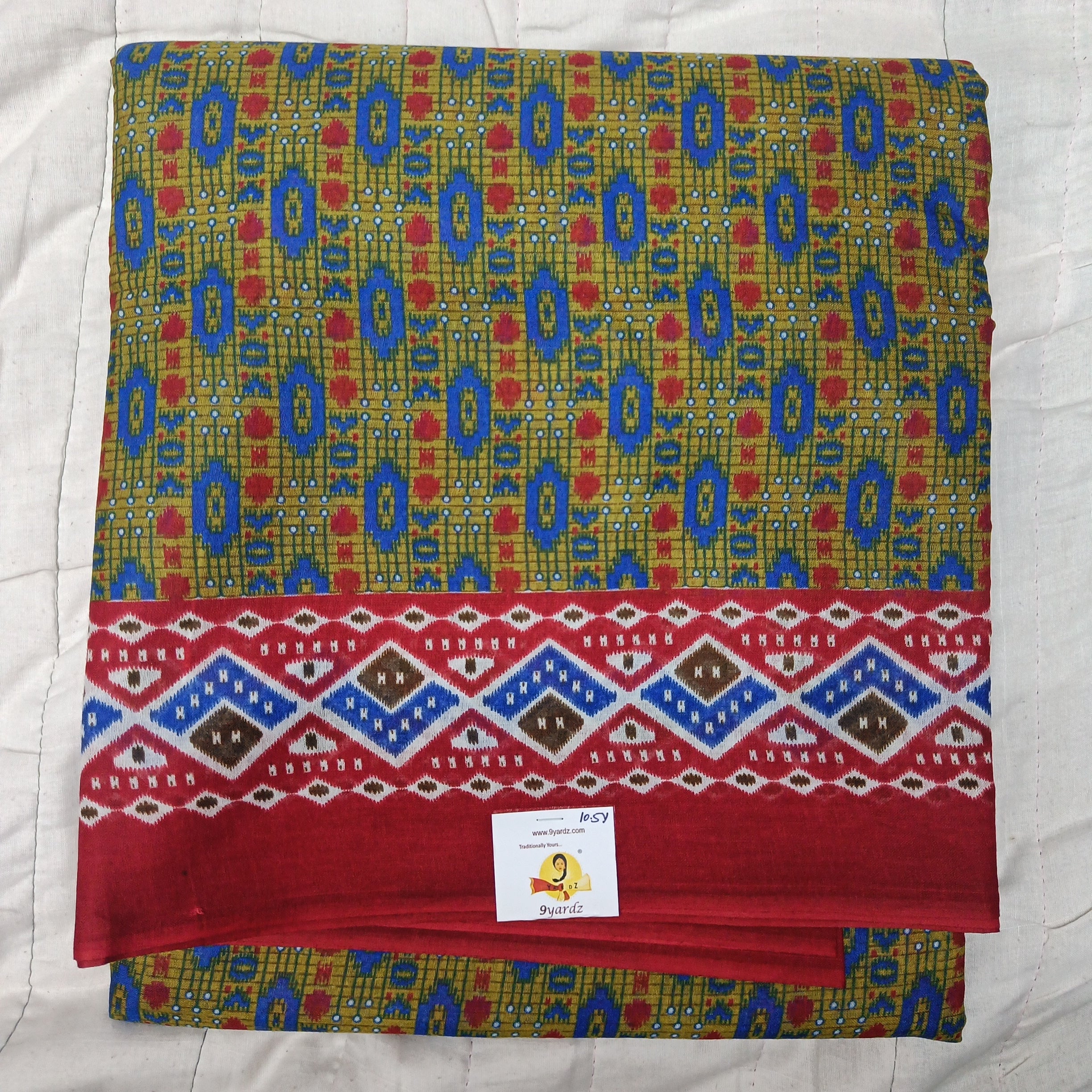 Erode cotton 10.5 yards madisar
