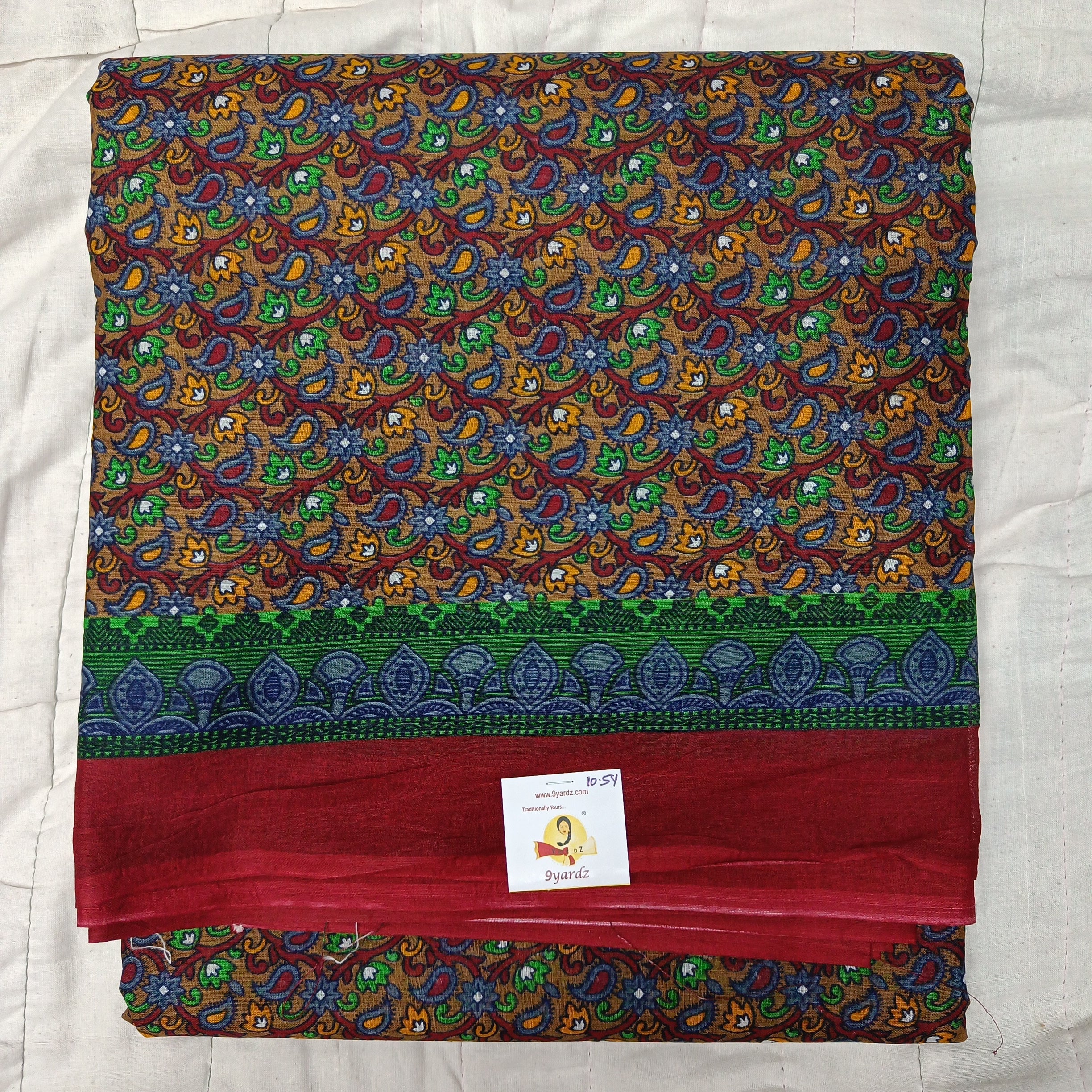 Erode cotton 10.5 yards madisar
