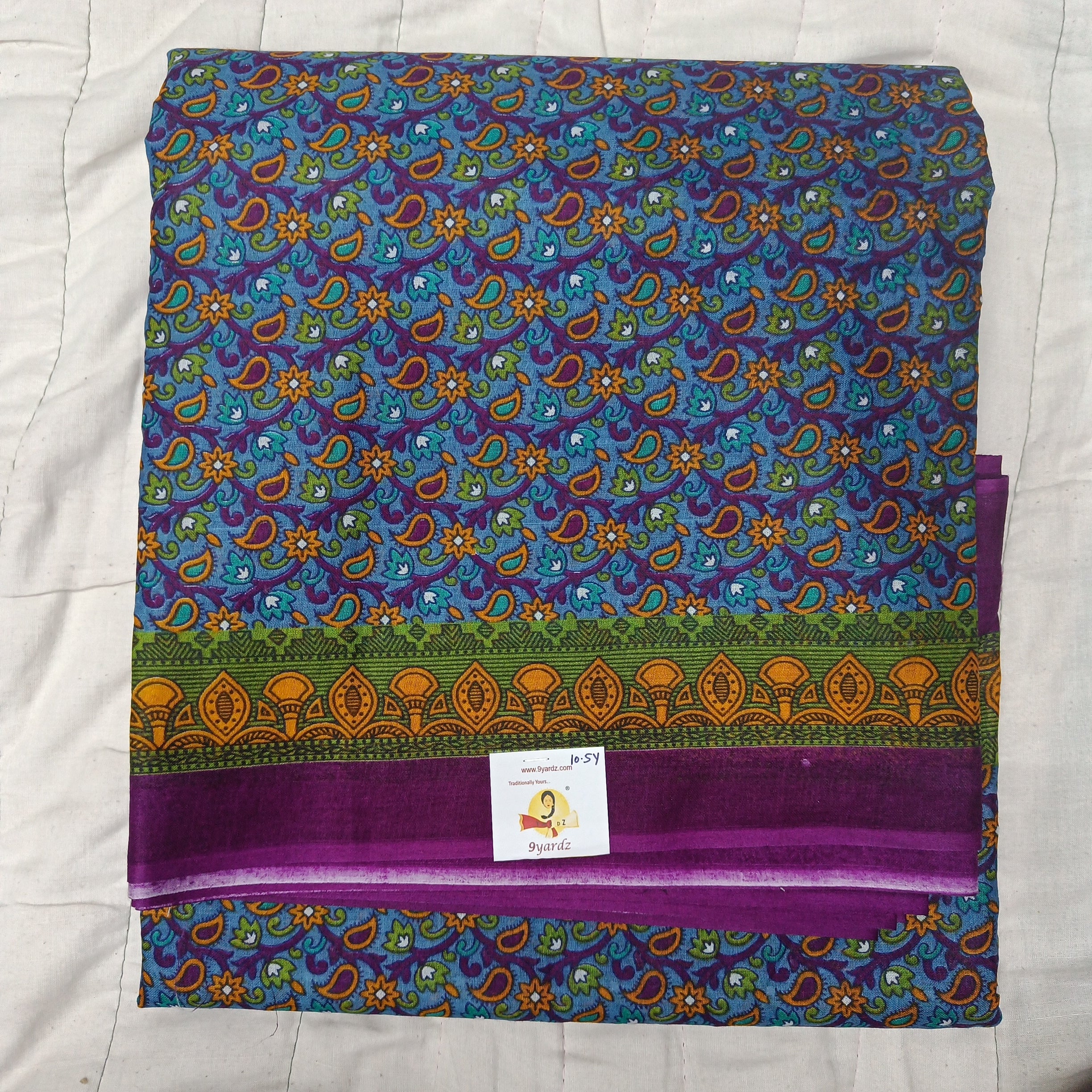 Erode cotton 10.5 yards madisar