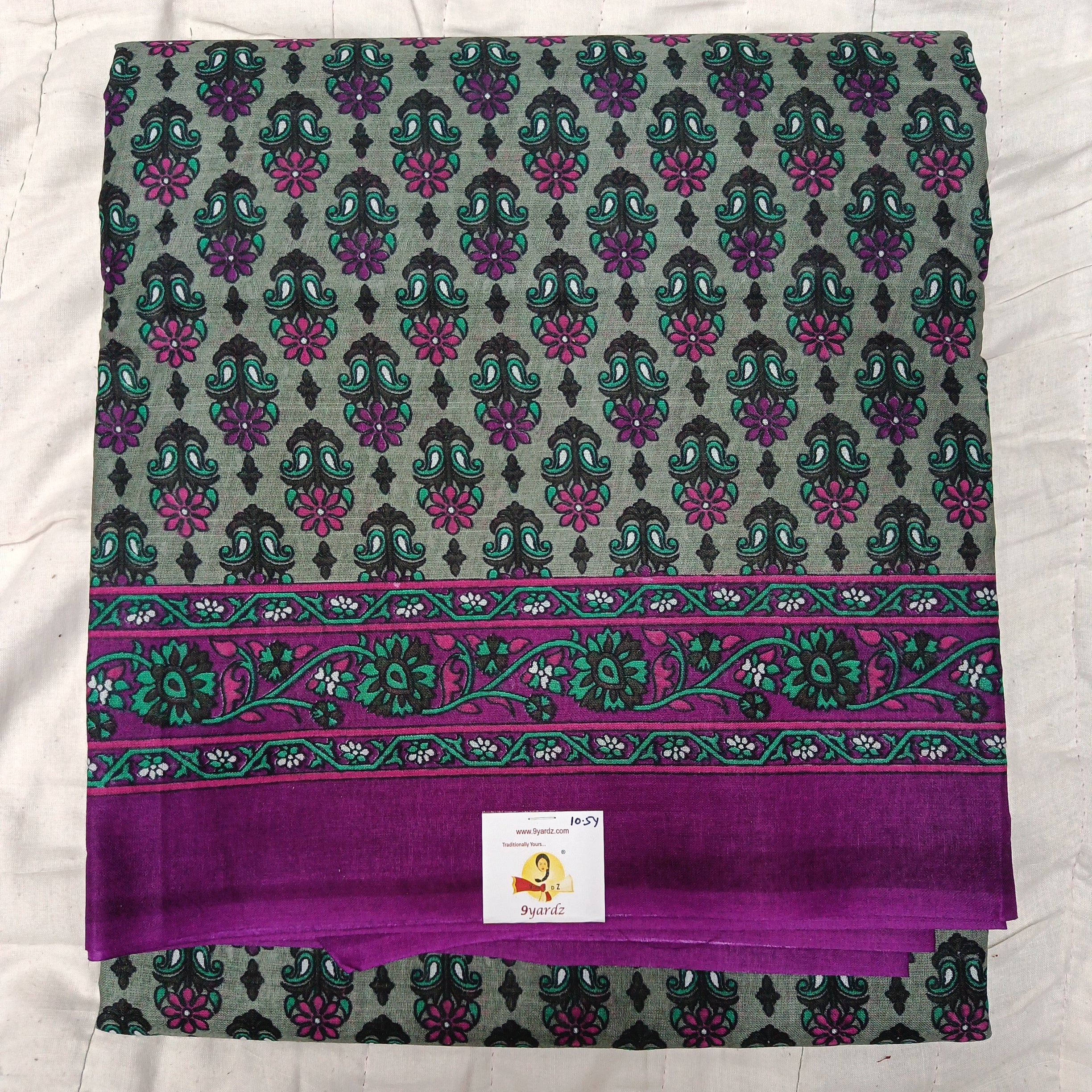 Erode cotton 10.5 yards madisar