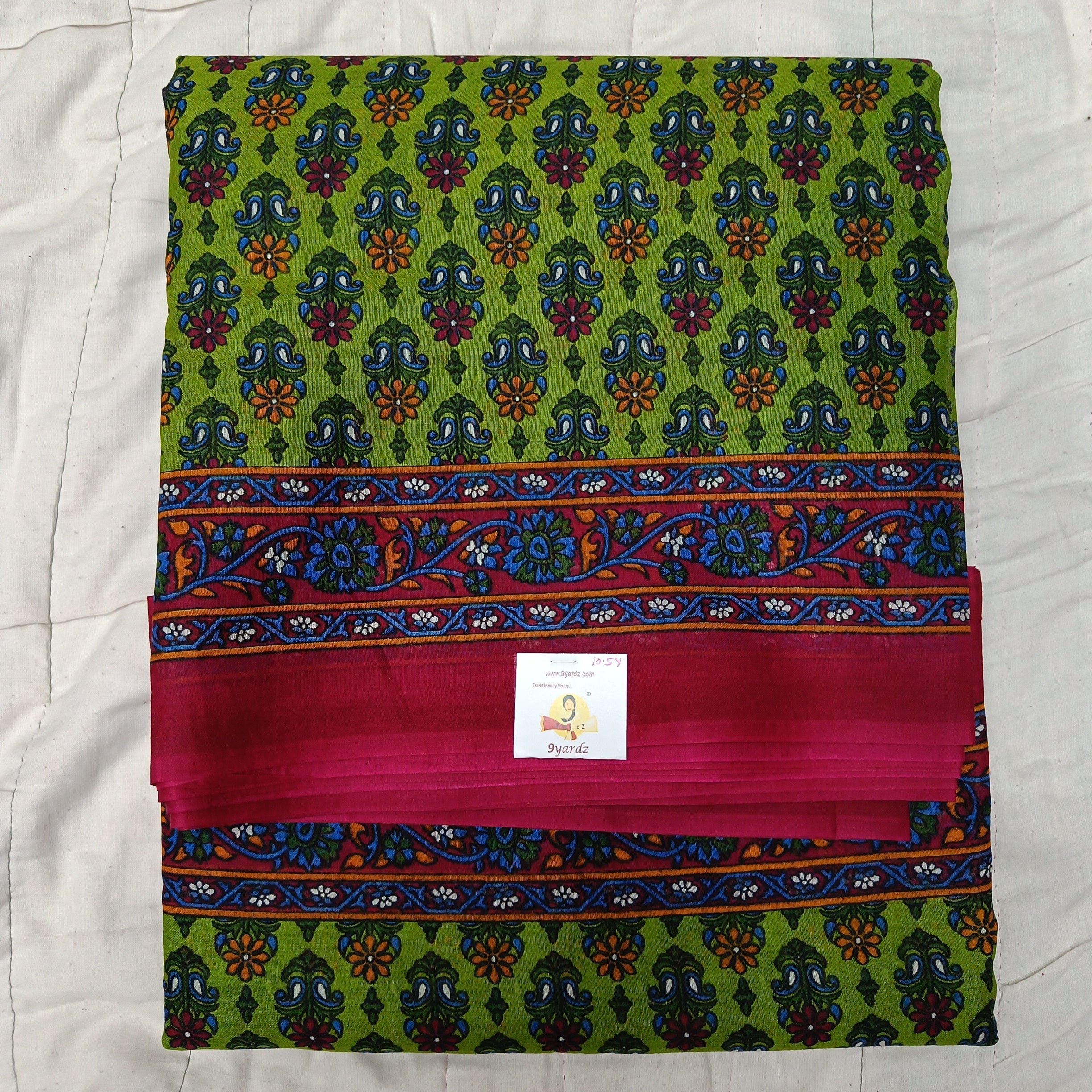 Erode cotton 10.5 yards madisar