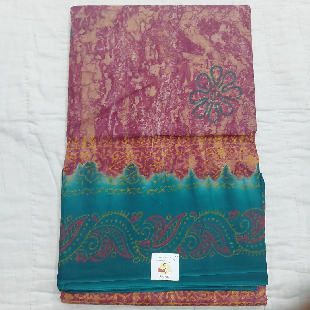 Erode cotton 10.5 yards Wax Printed madisar