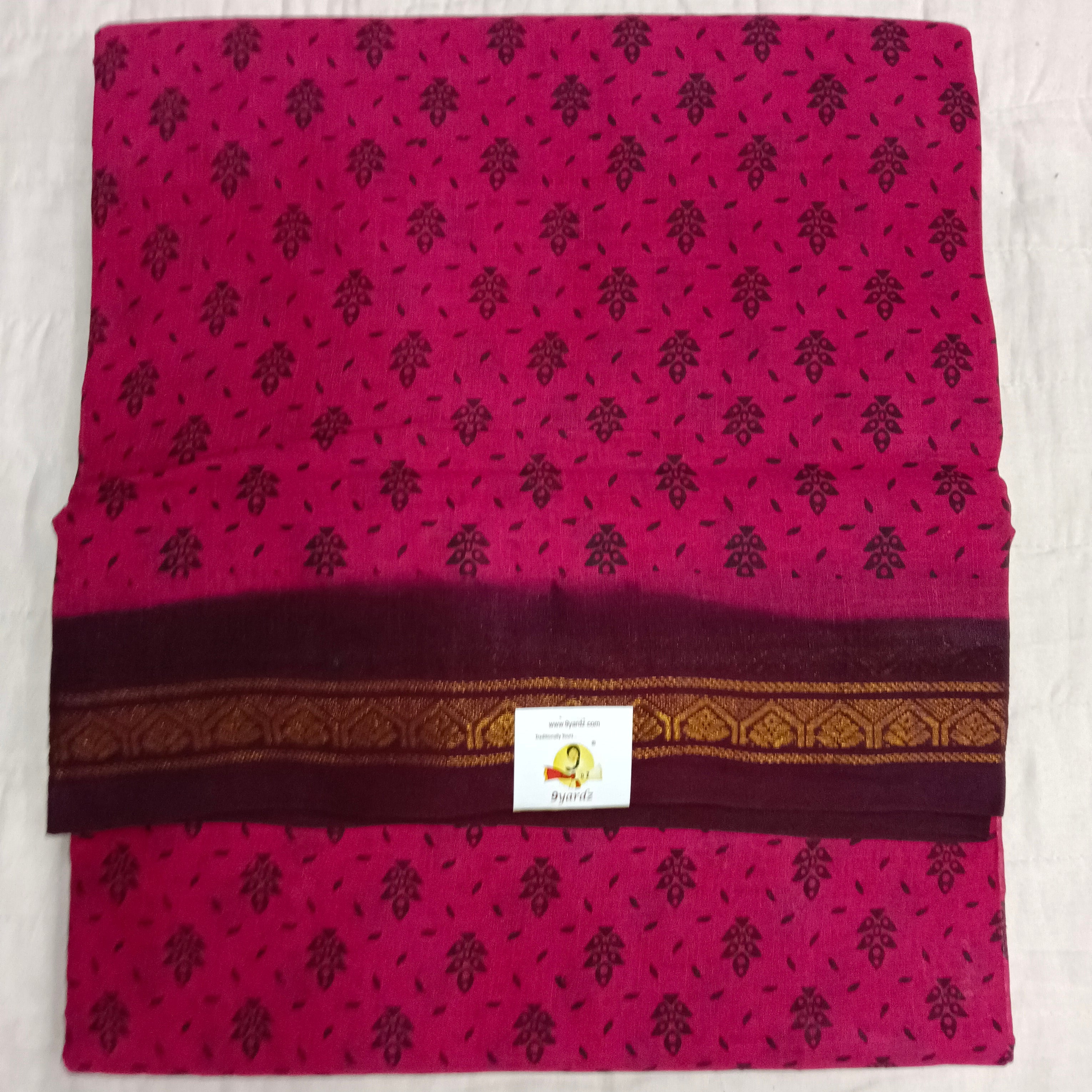 Sungudi cotton 12 yardz