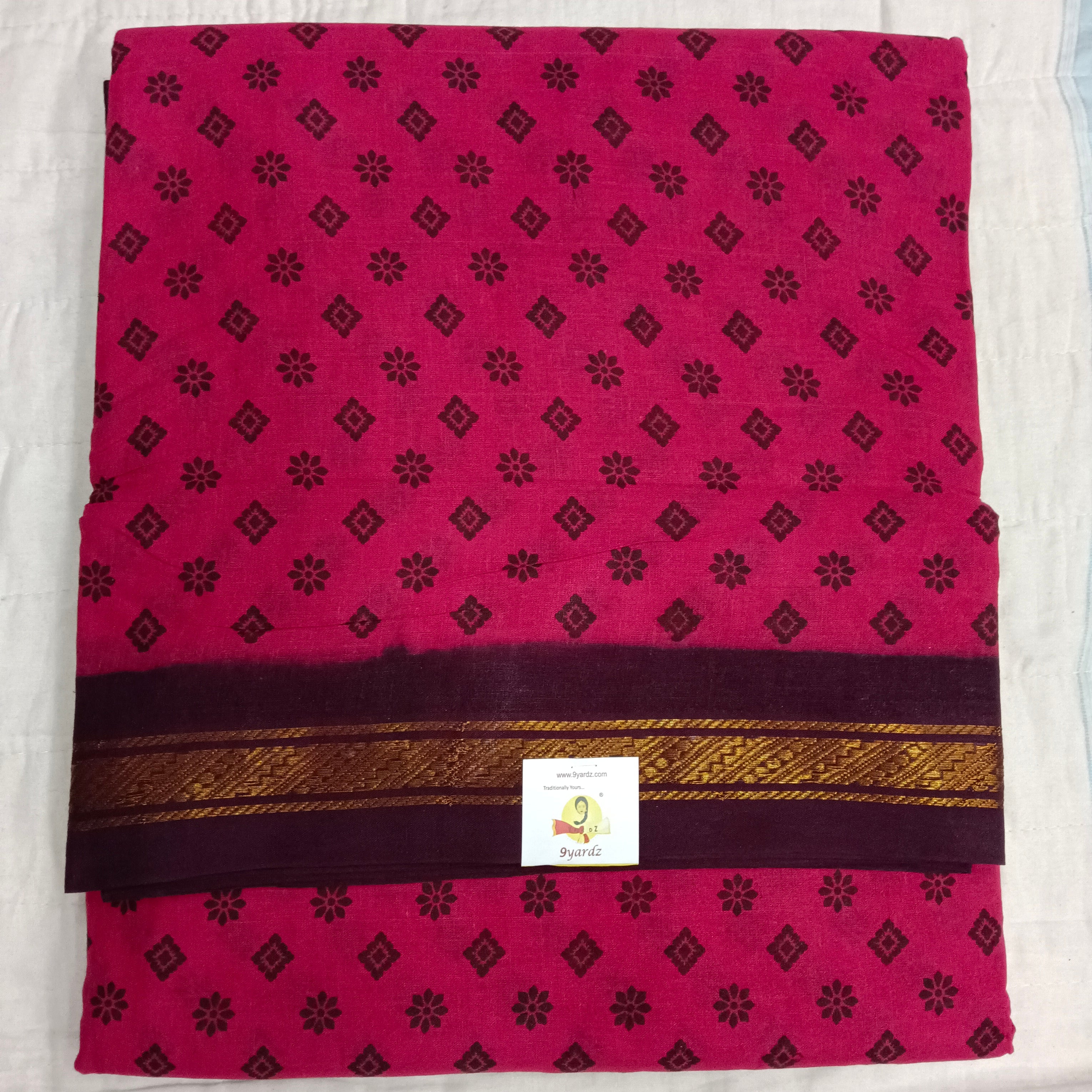 Sungudi cotton 12 yardz