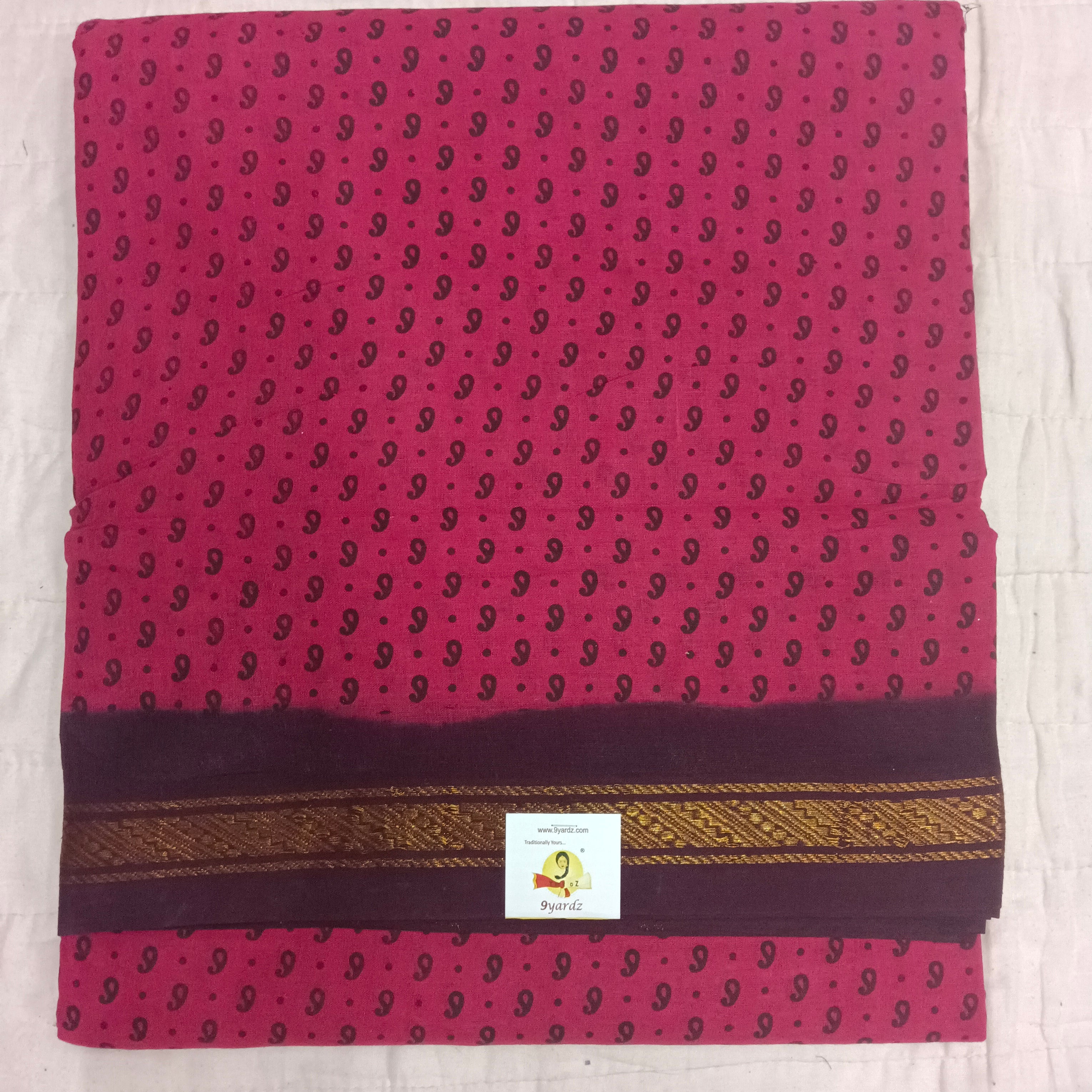Sungudi cotton 12 yardz