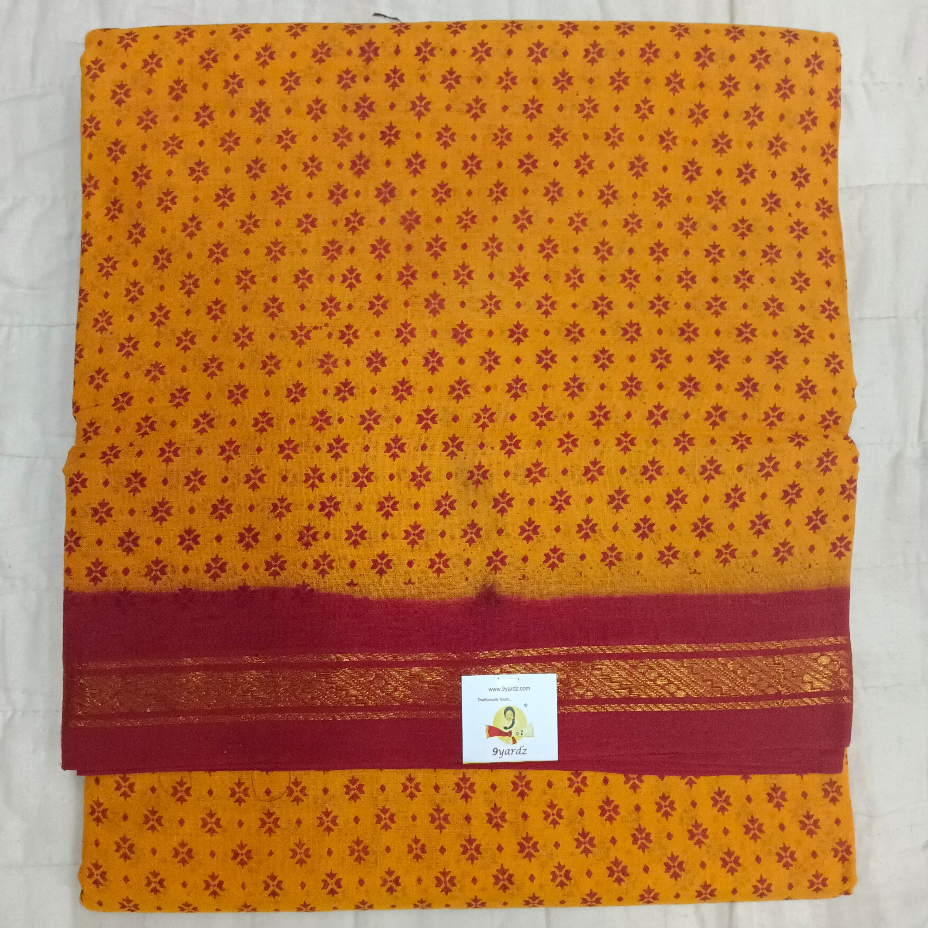 Sungudi cotton 12 yardz