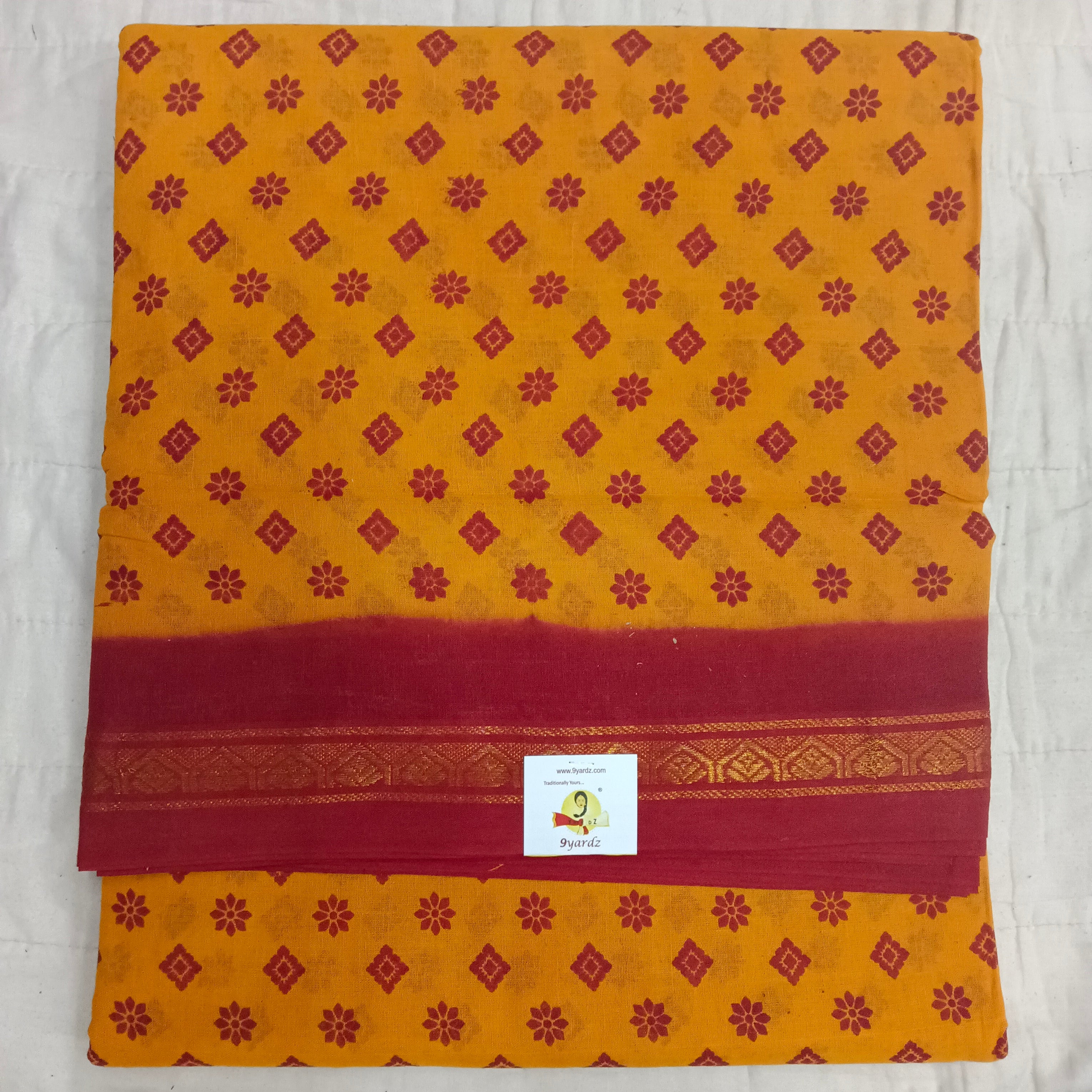 Sungudi cotton 12 yardz