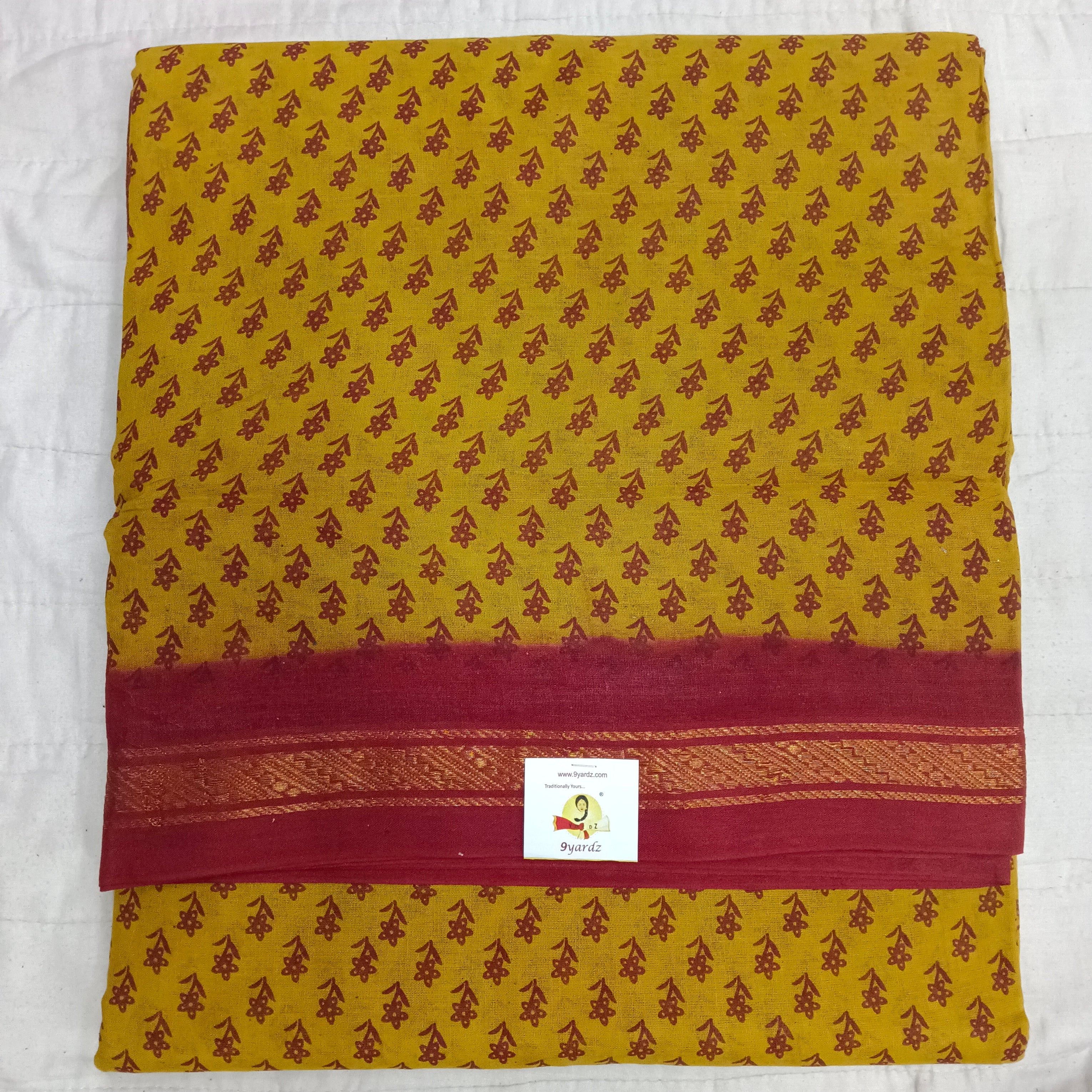 Sungudi cotton 12 yardz