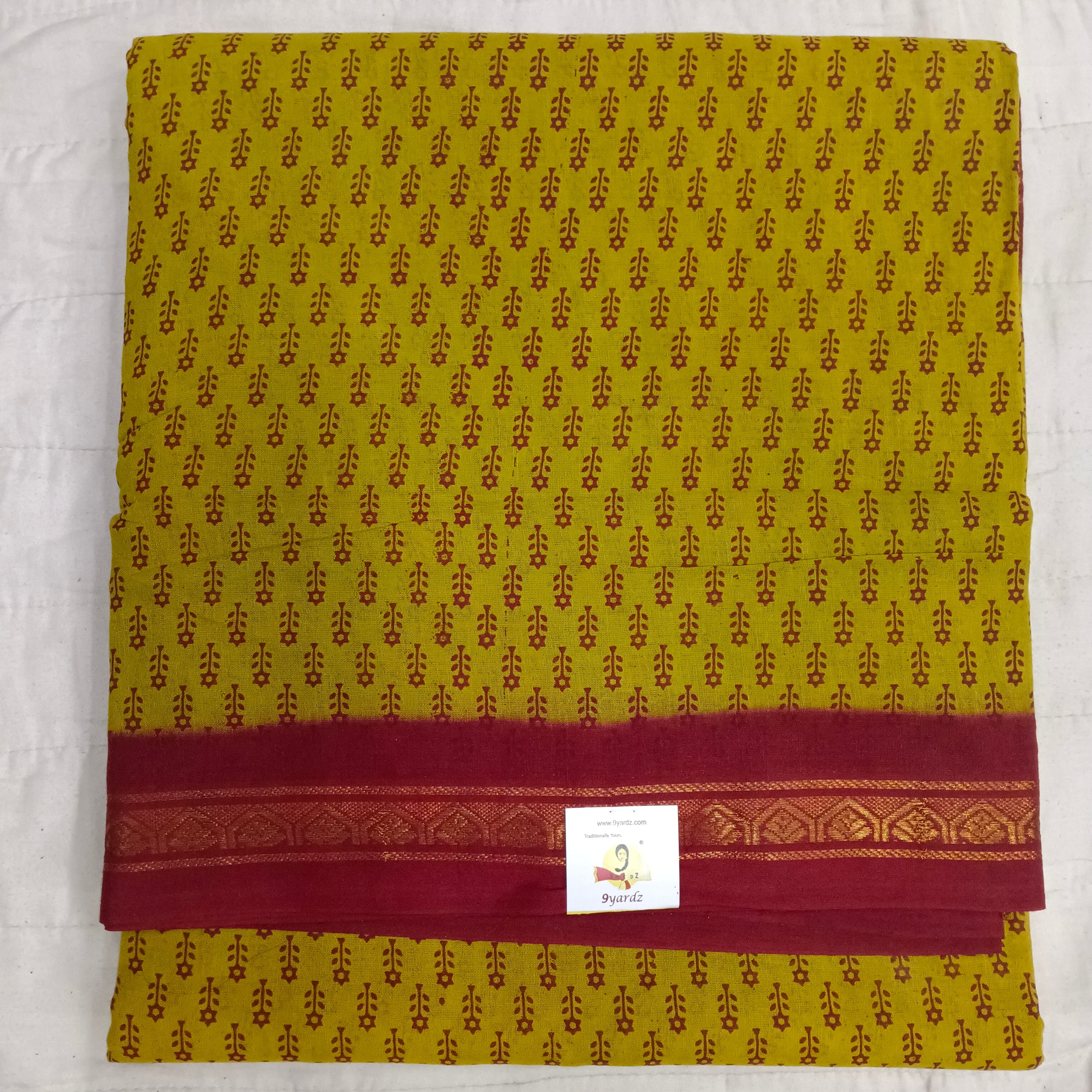 Sungudi cotton 12 yardz