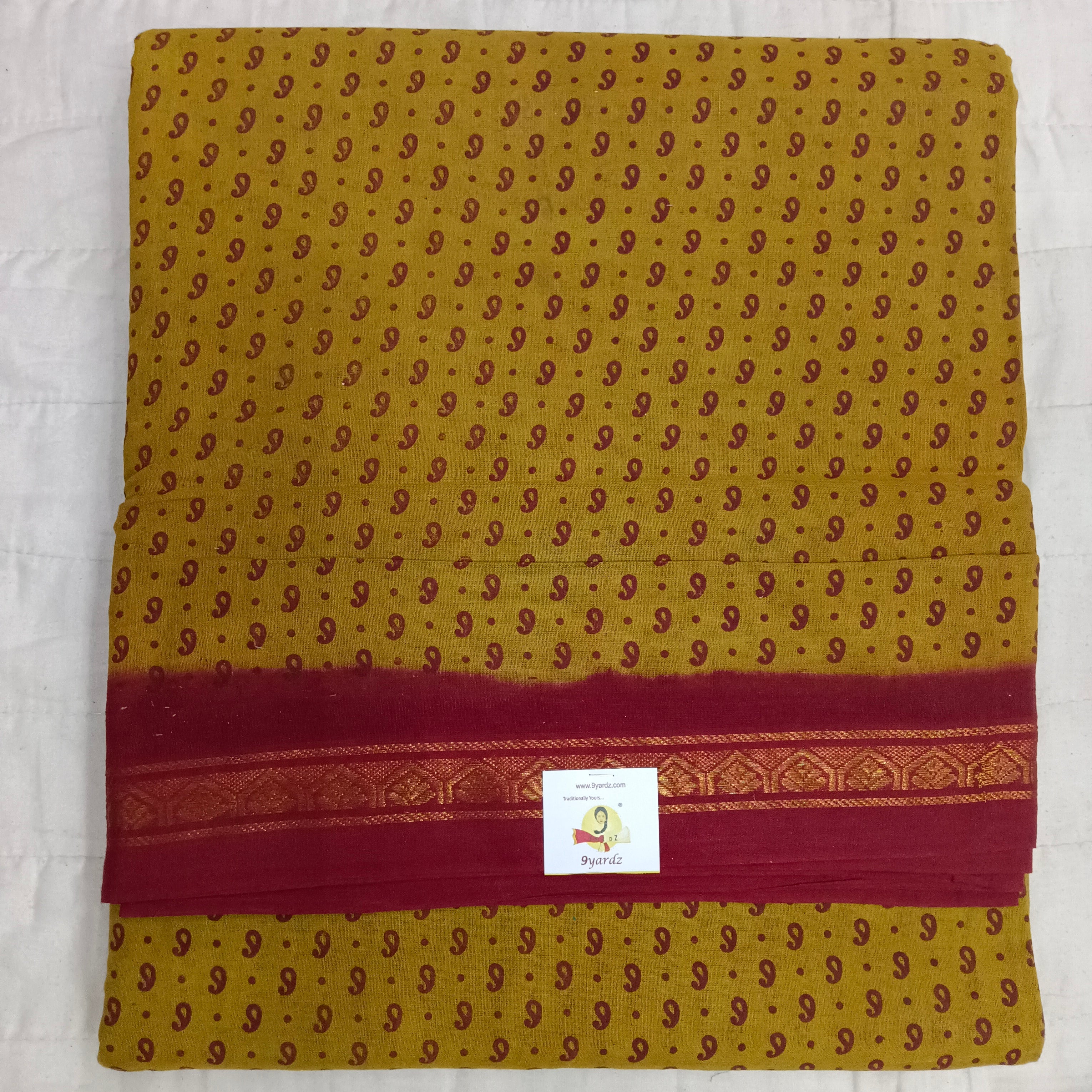 Sungudi cotton 12 yardz