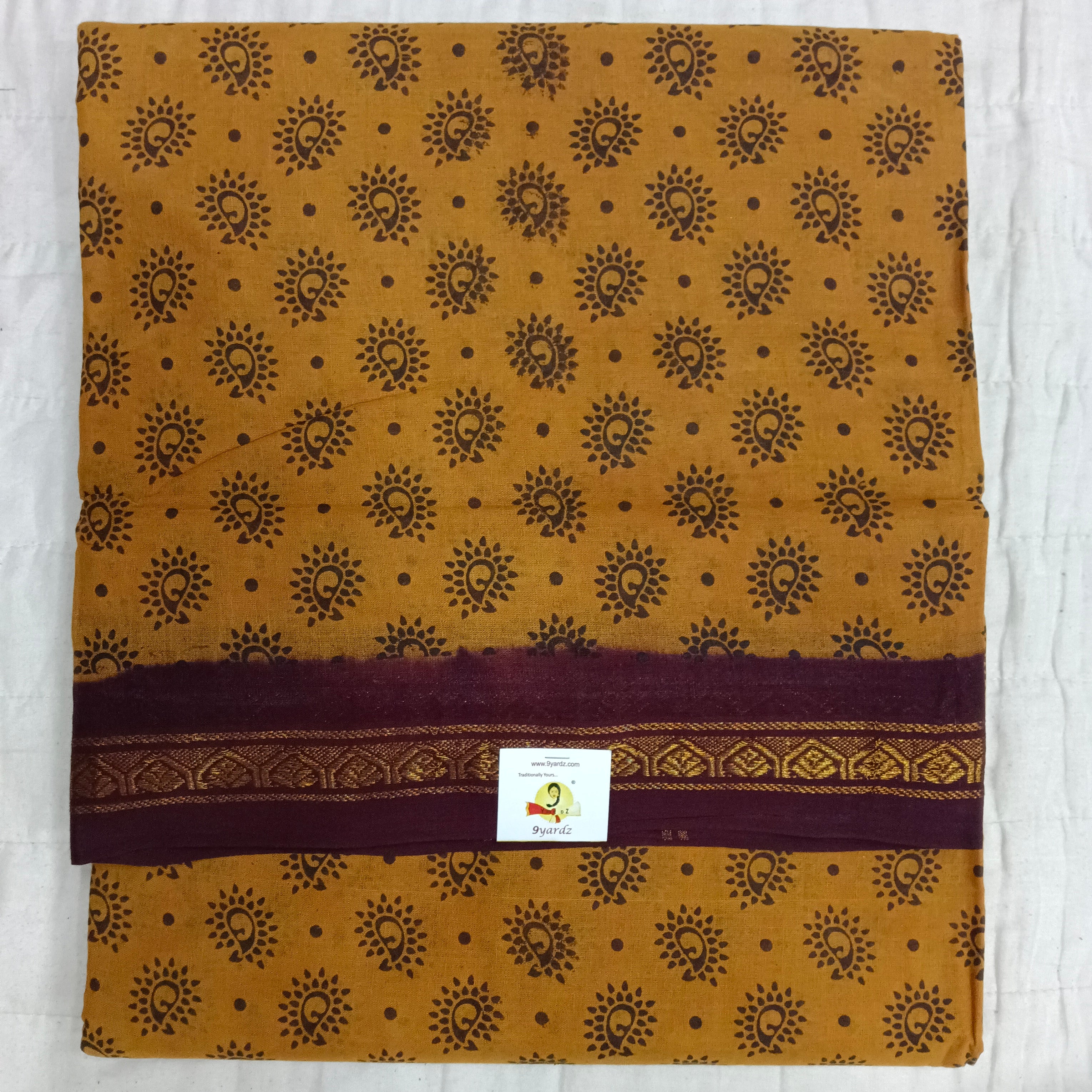 Sungudi cotton 12 yardz