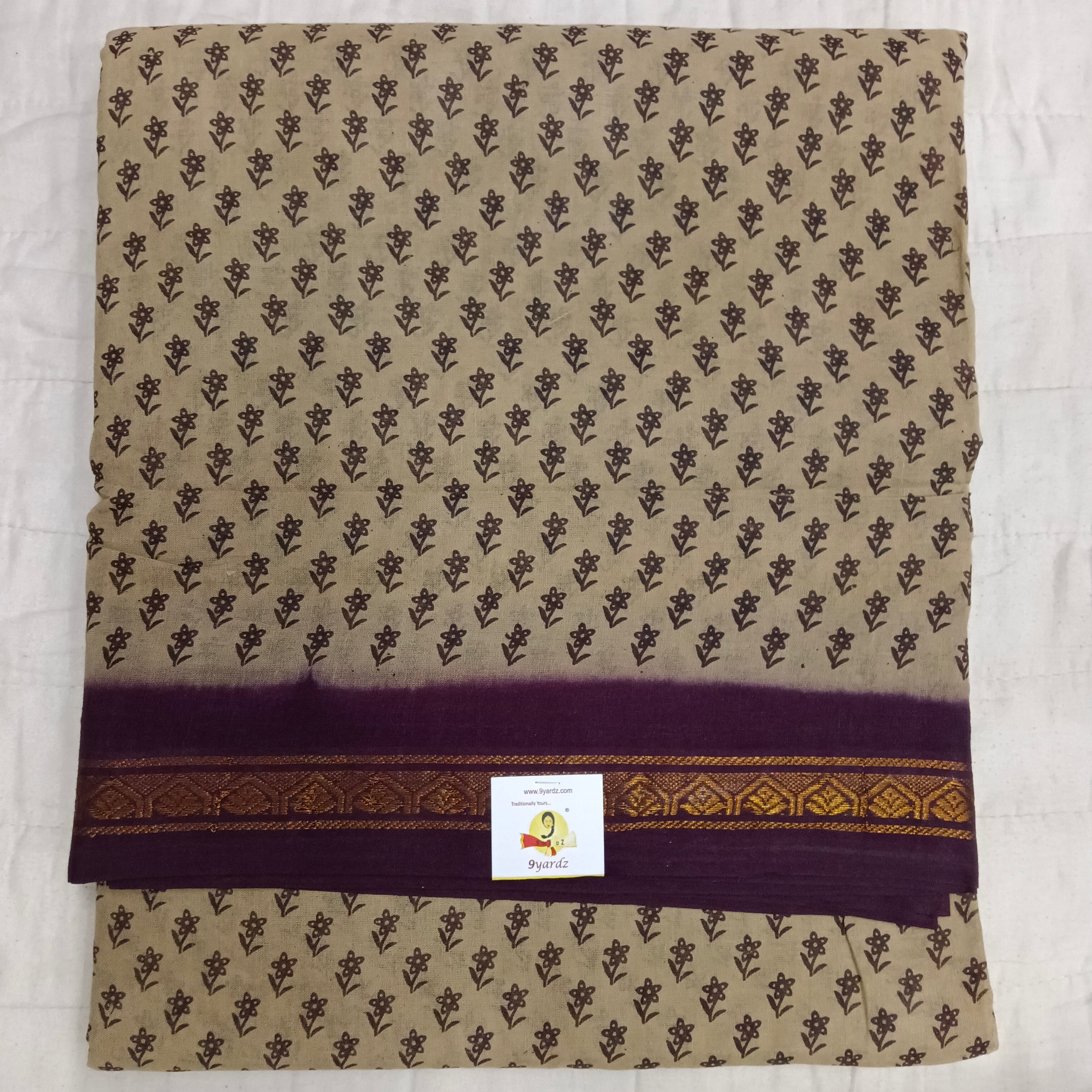 Sungudi cotton 12 yardz