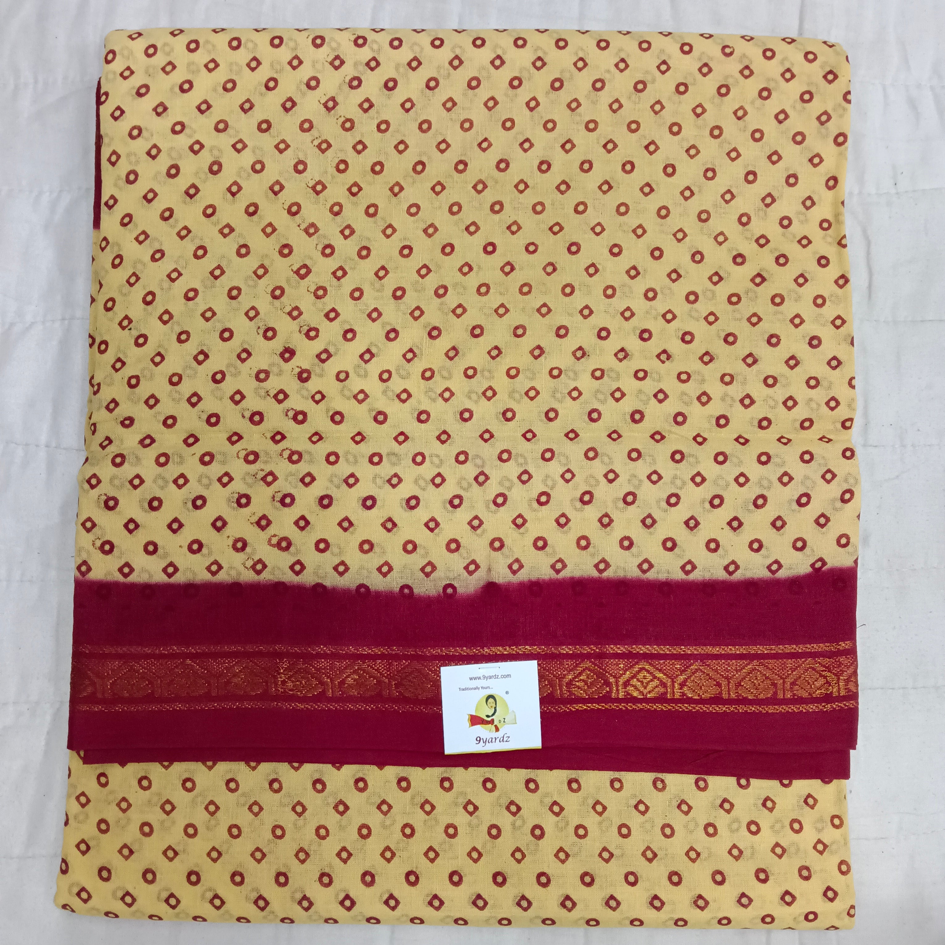 Sungudi cotton 12 yardz