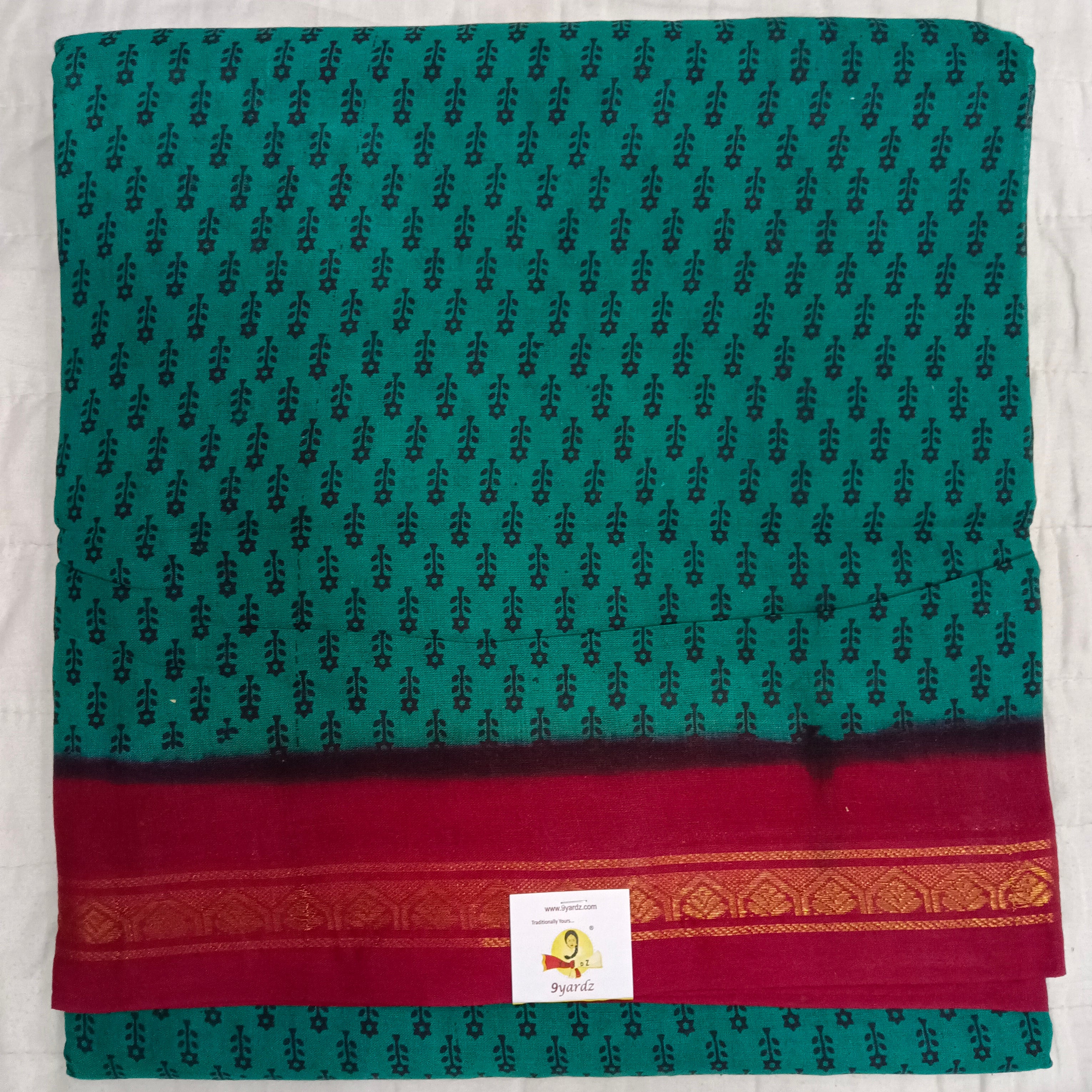 Sungudi cotton 12 yardz