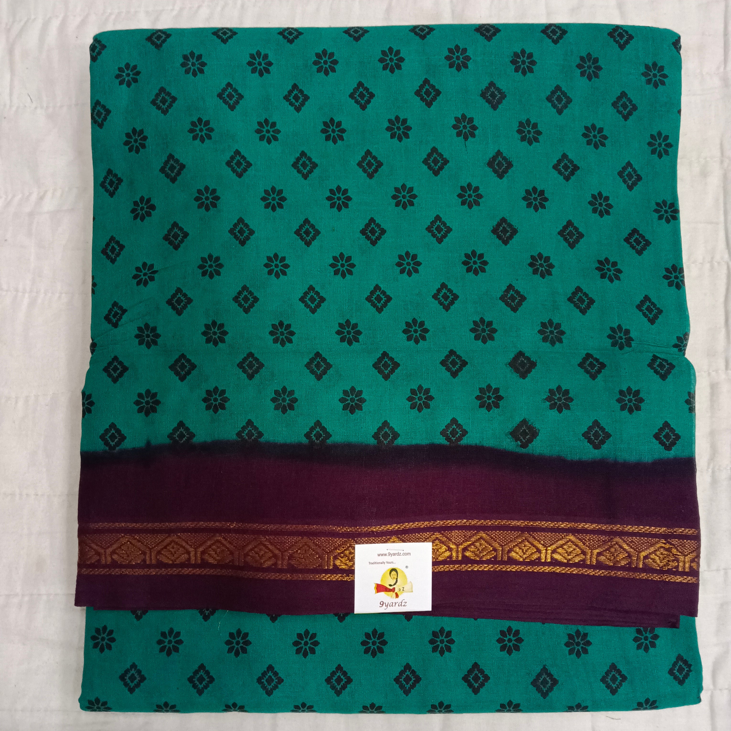 Sungudi cotton 12 yardz