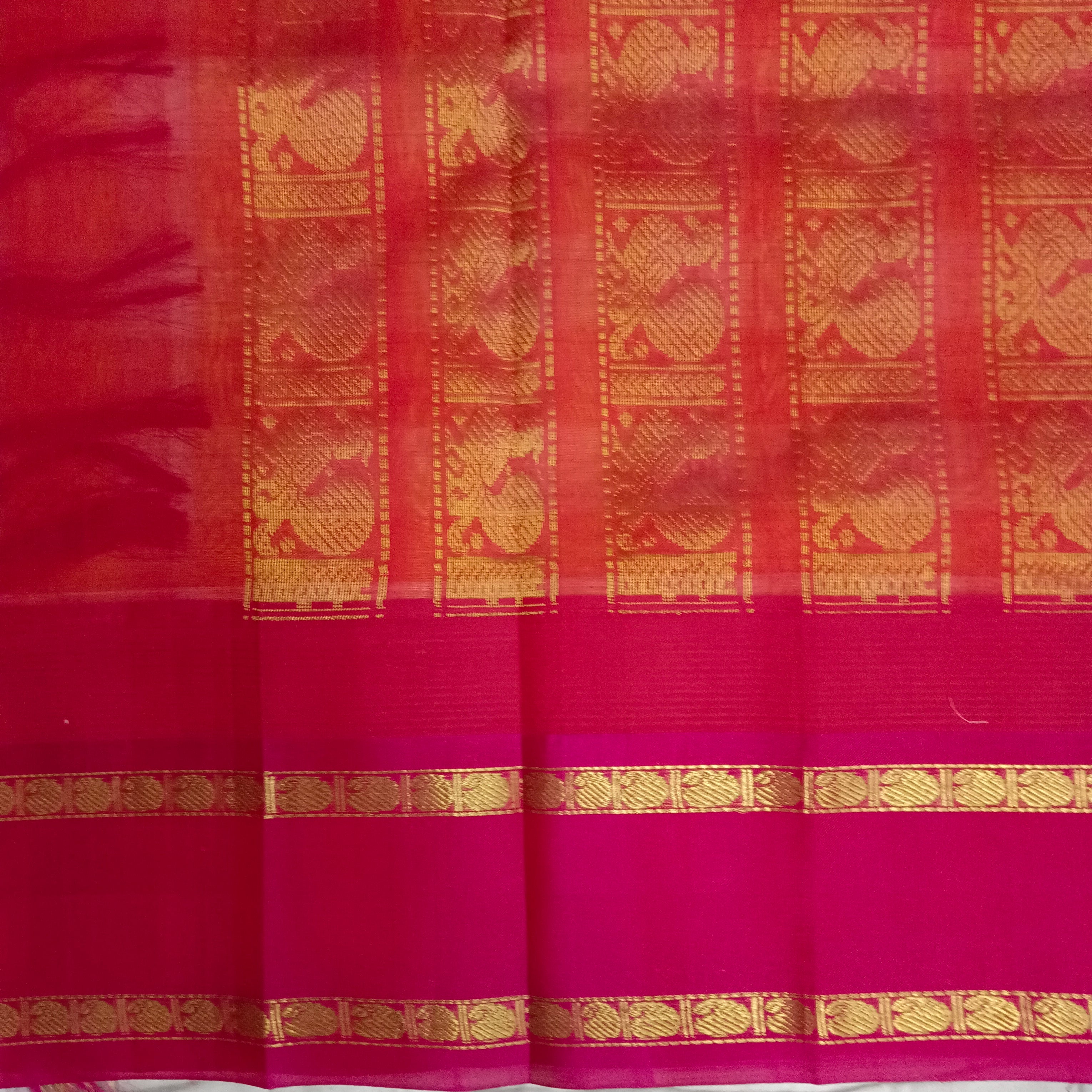 Korvai 10yardz Multi Checked