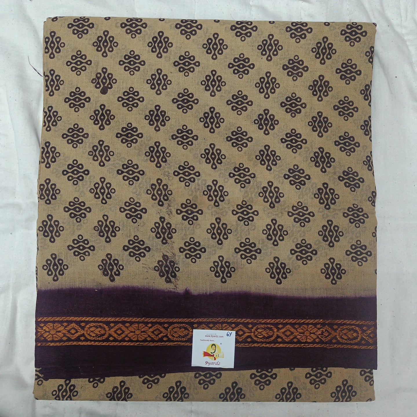 Sungudi cotton 6 yards