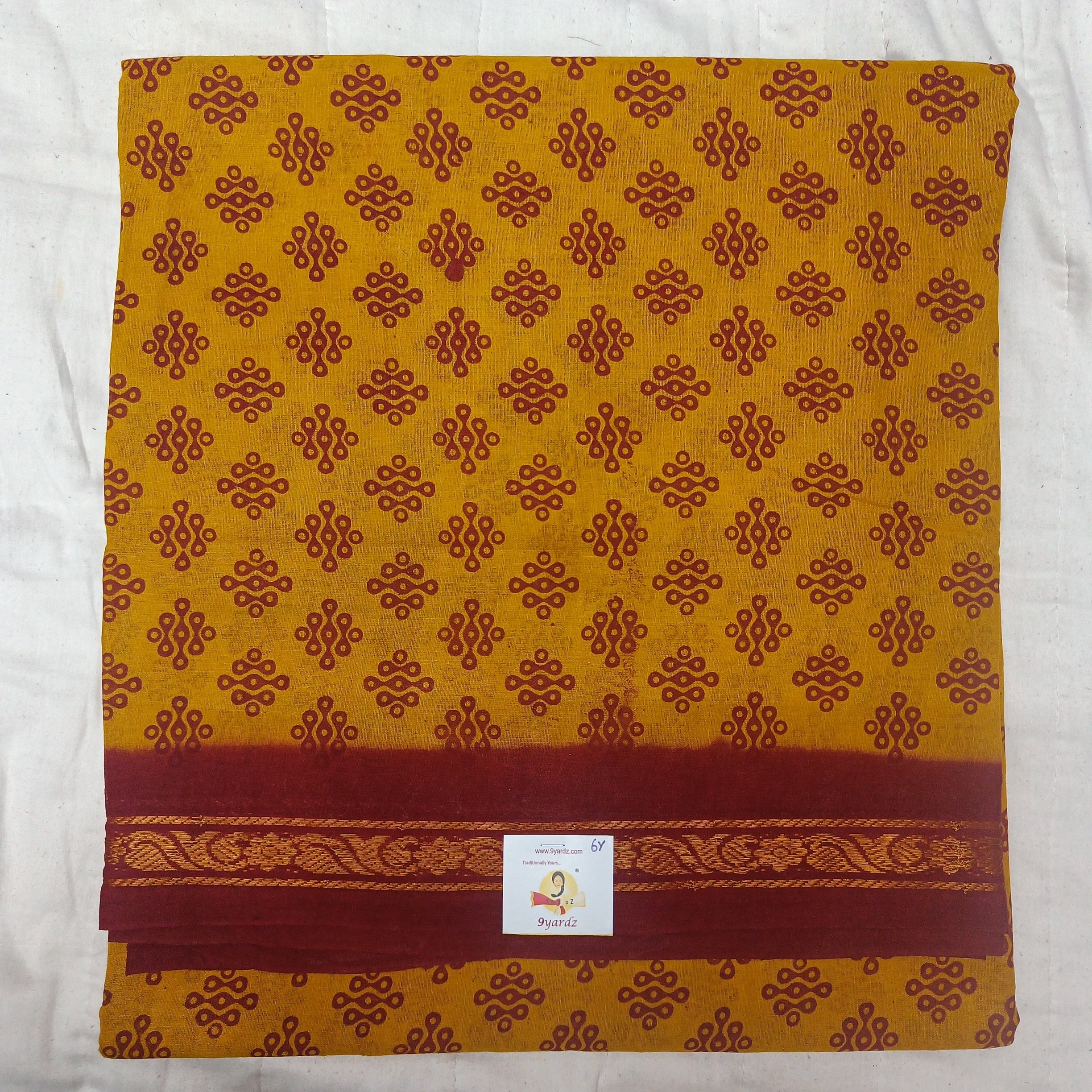 Sungudi cotton 6 yards