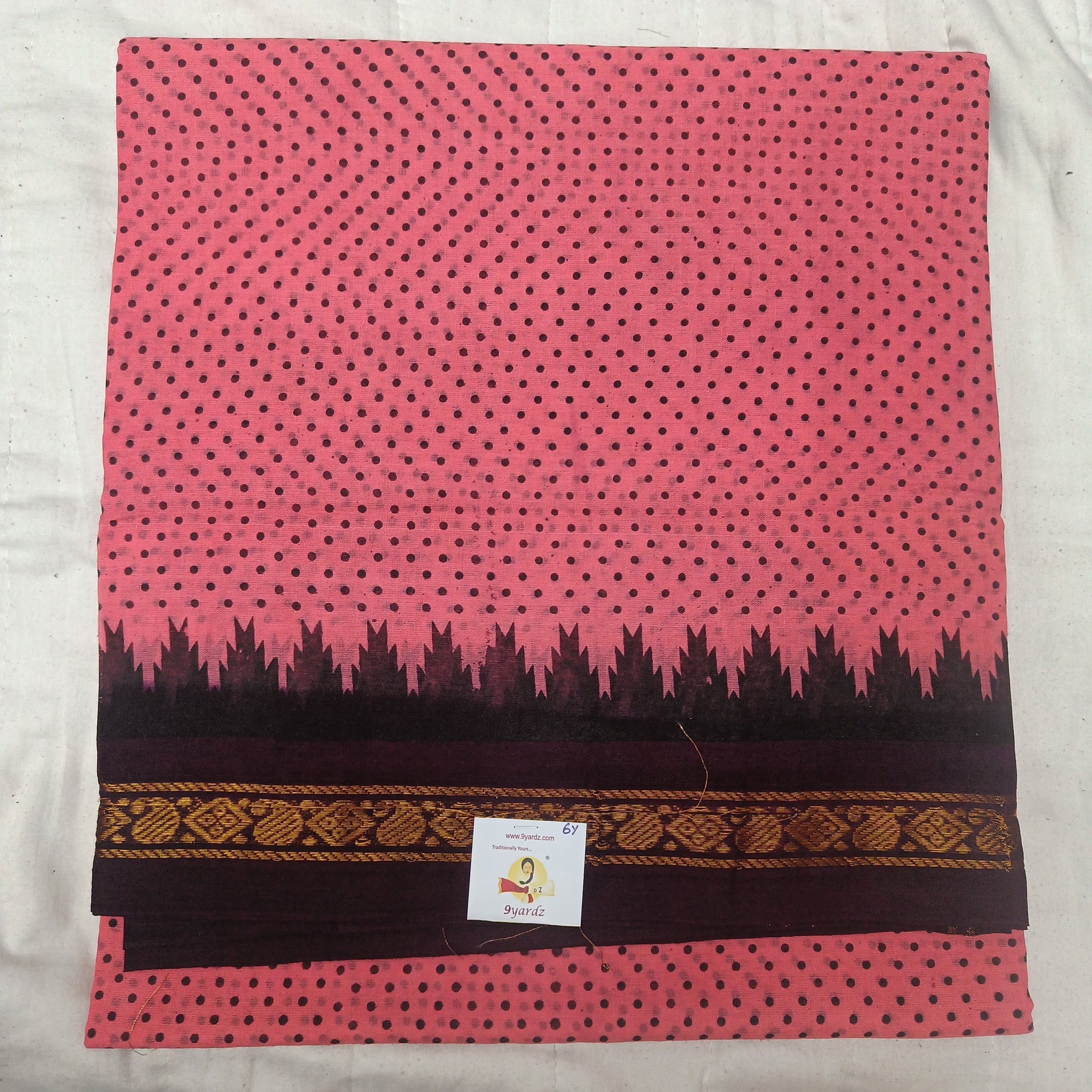 Sungudi cotton 6 yards