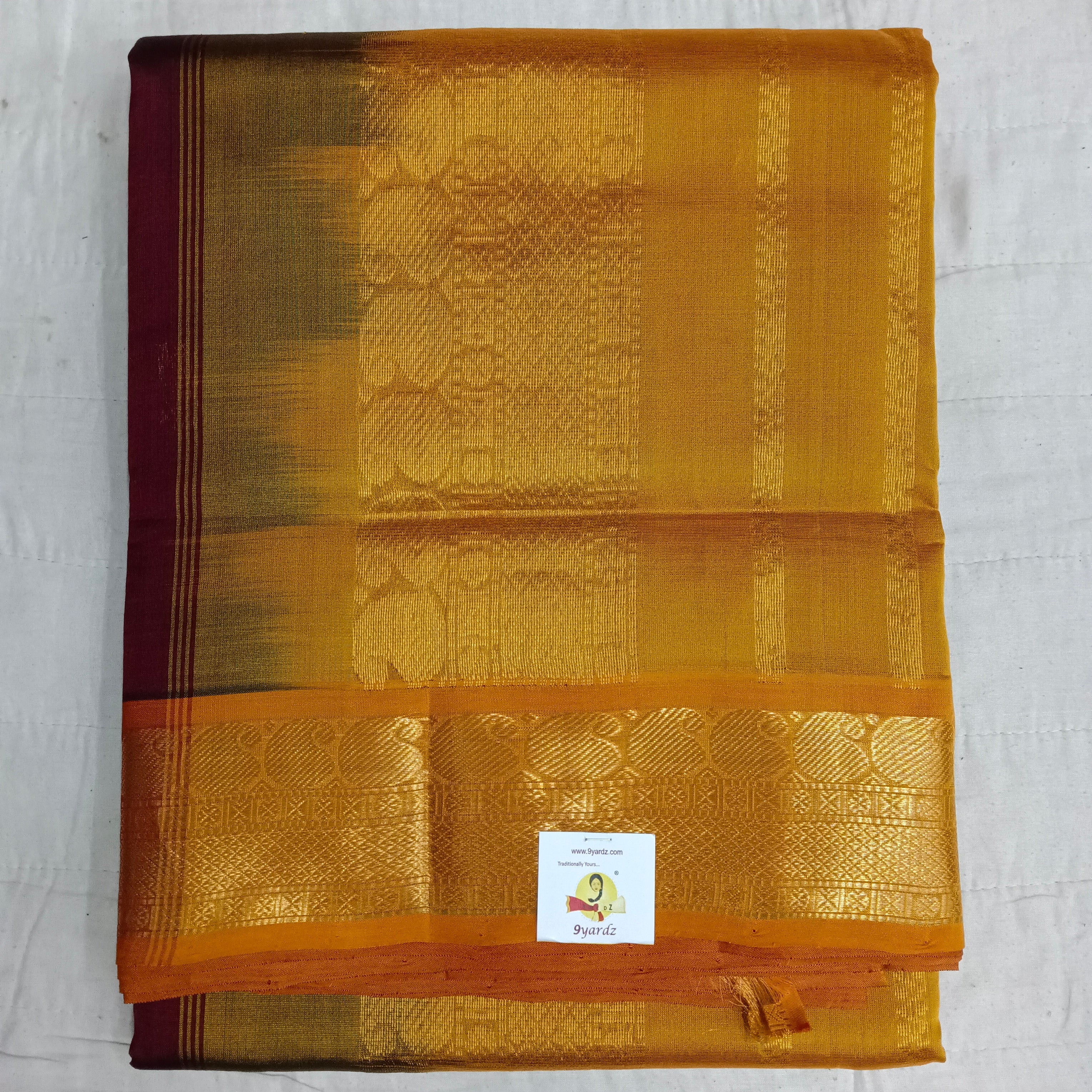 Pure silk cotton- Butta, 10 yards madisar