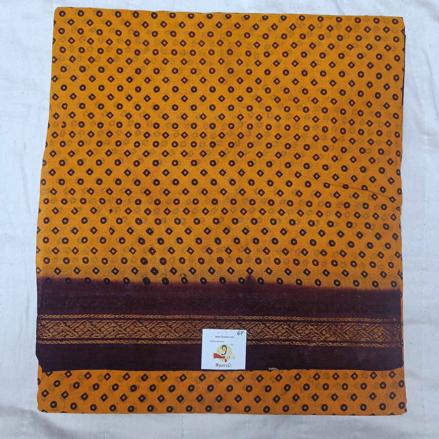 Sungudi cotton 6 yards