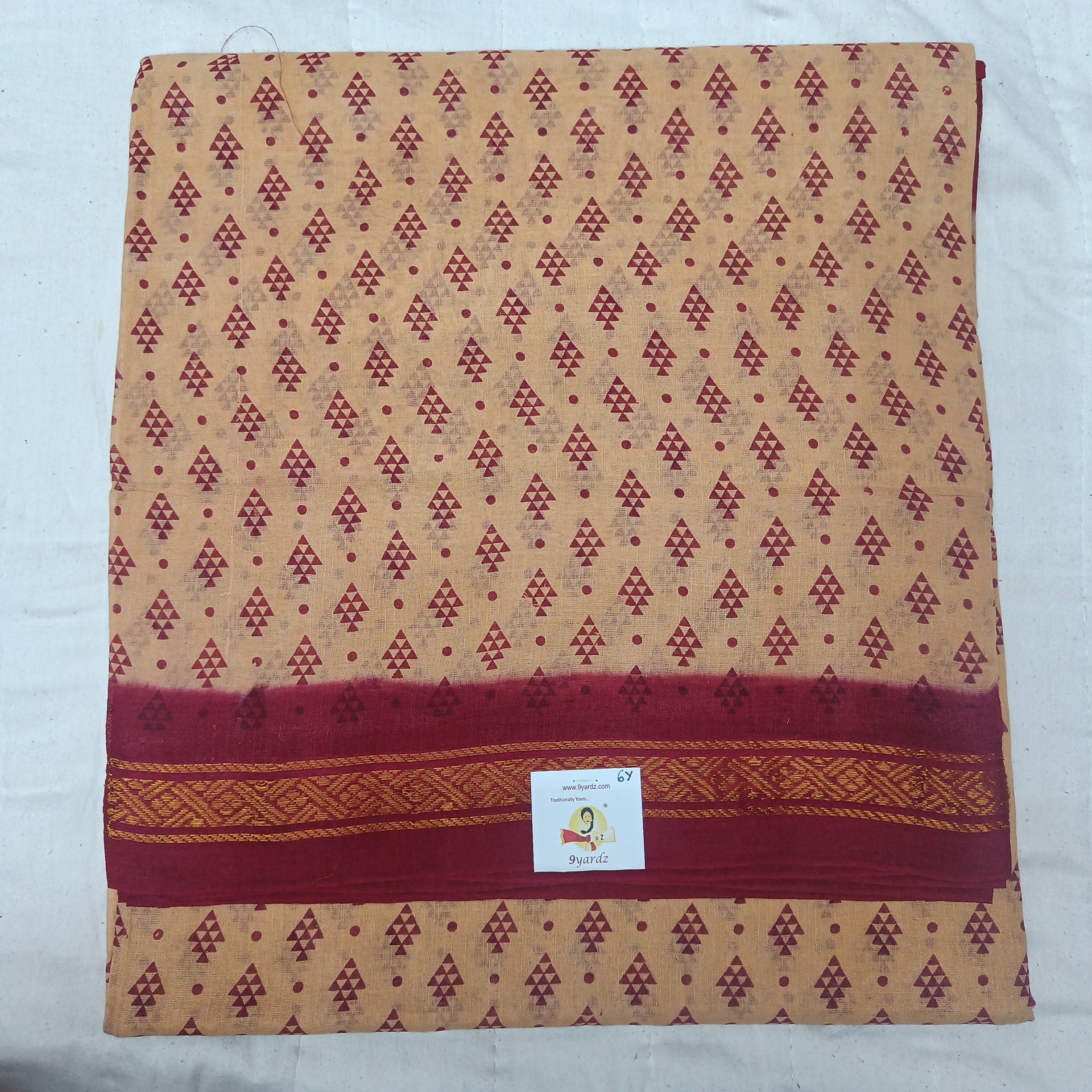 Sungudi cotton 6 yards