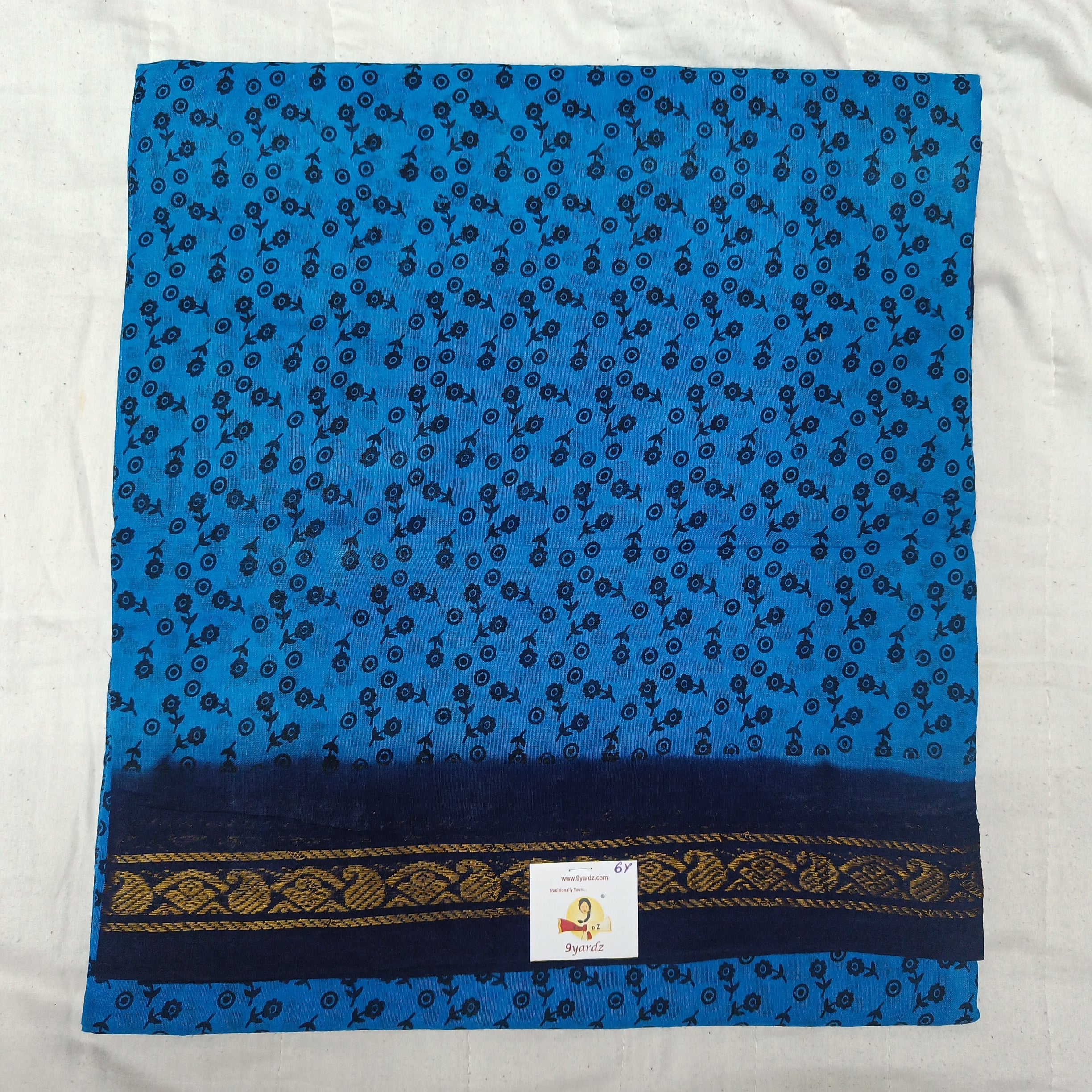 Sungudi cotton 6 yards