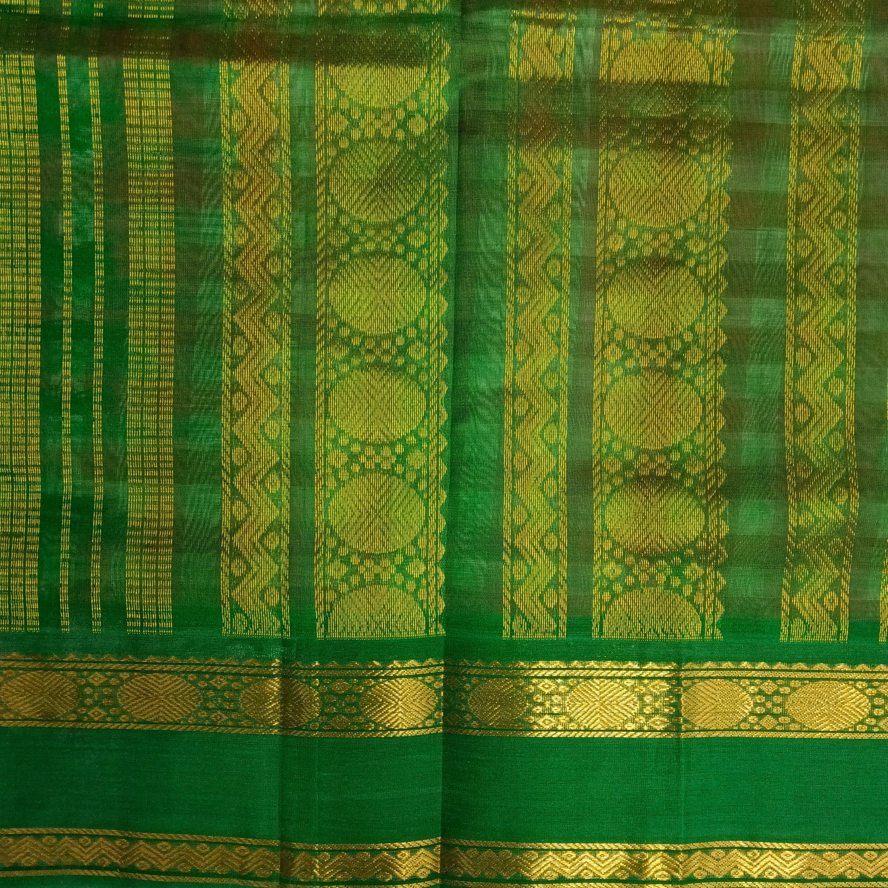 Korvai 10yardz Multi Checked