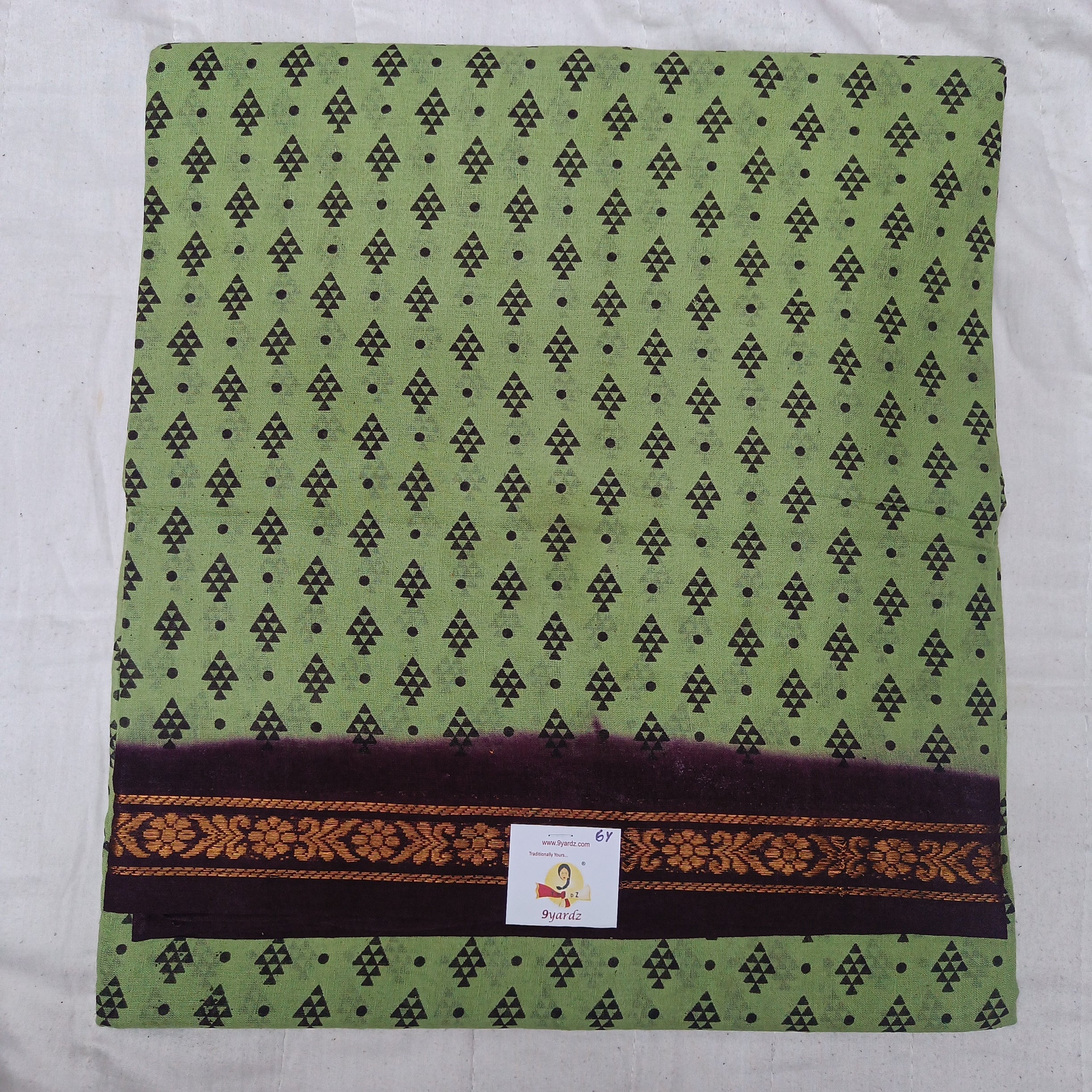 Sungudi cotton 6 yards