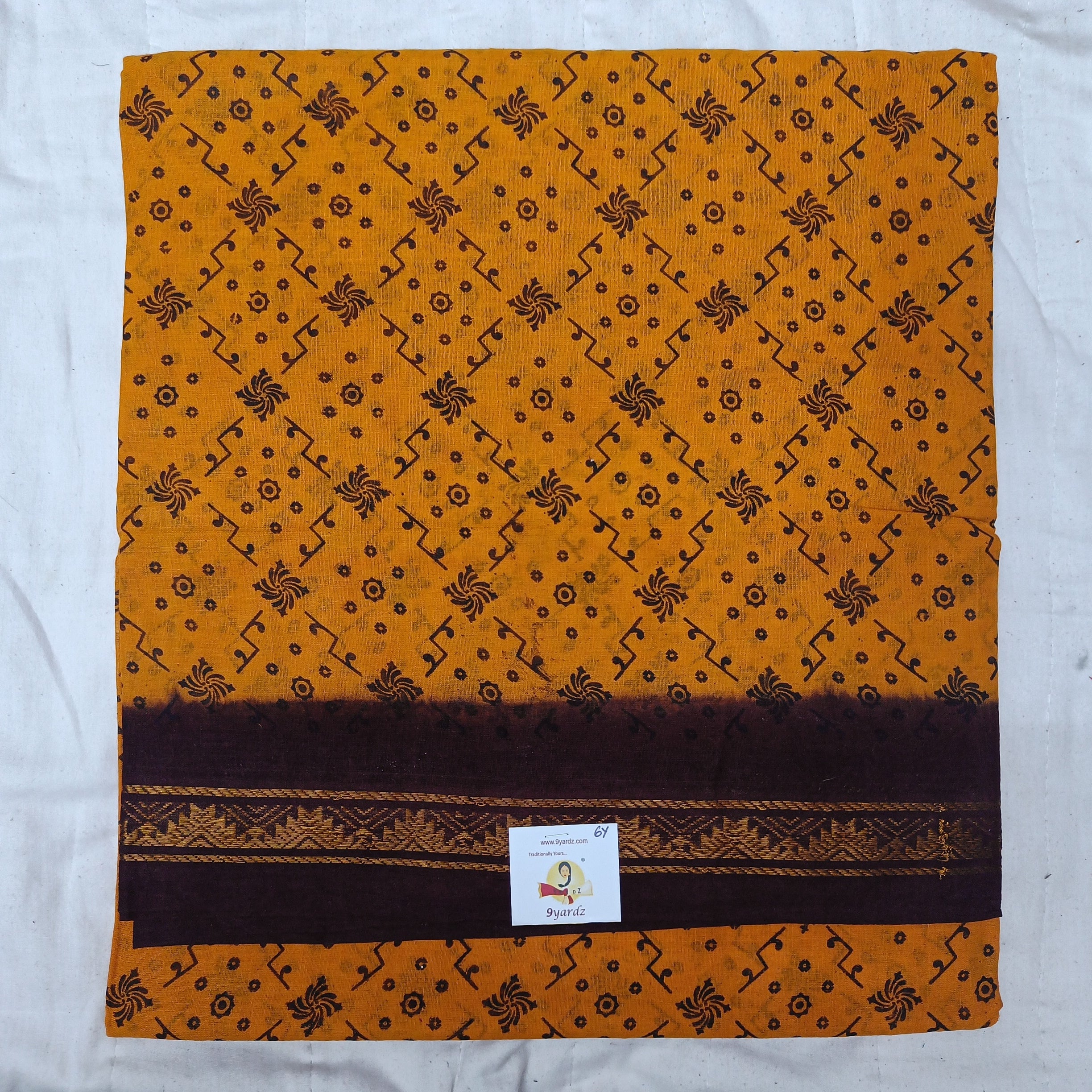Sungudi cotton 6 yards