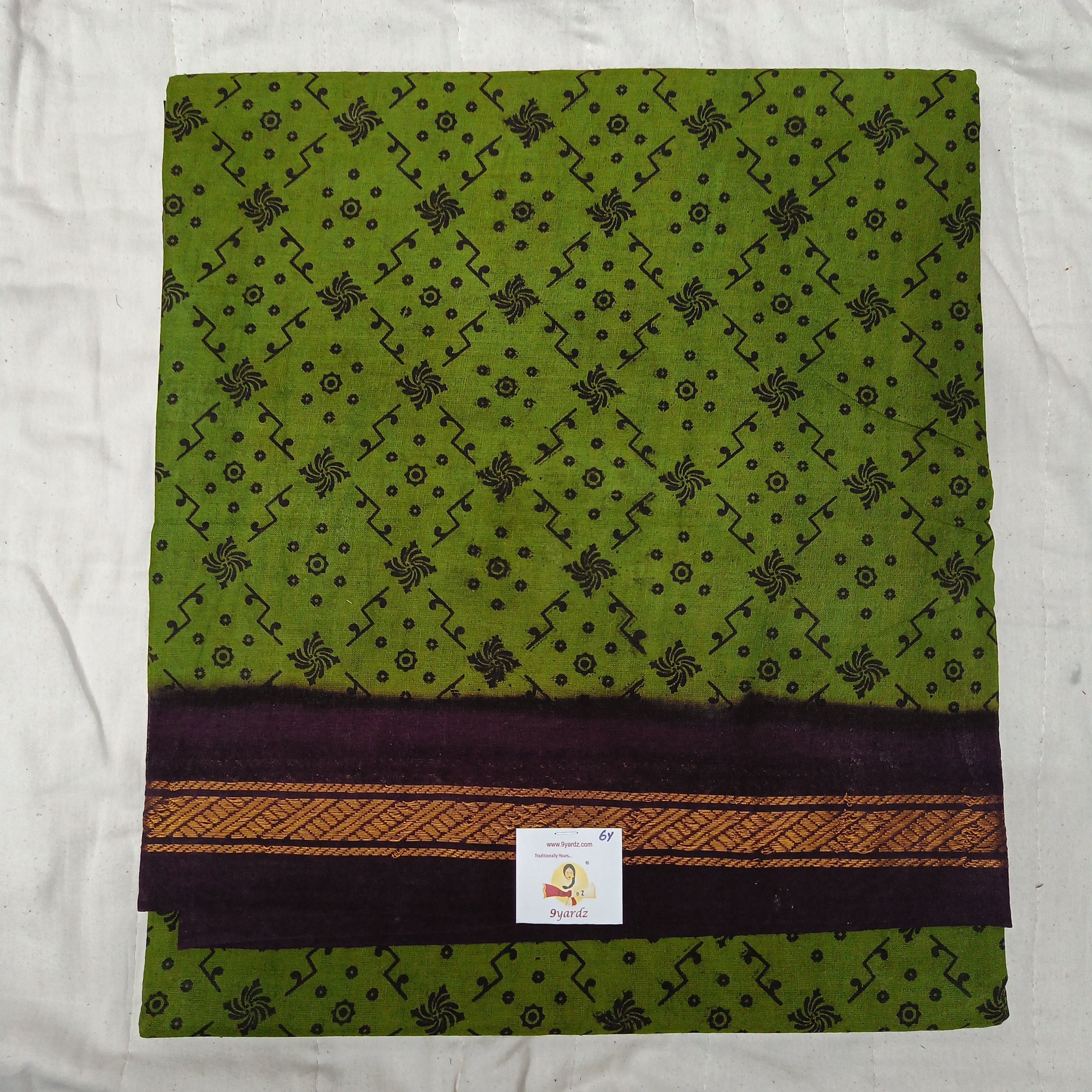Sungudi cotton 6 yards