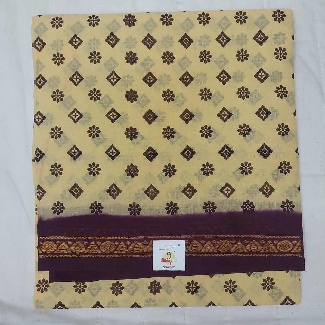 Sungudi cotton 6 yards