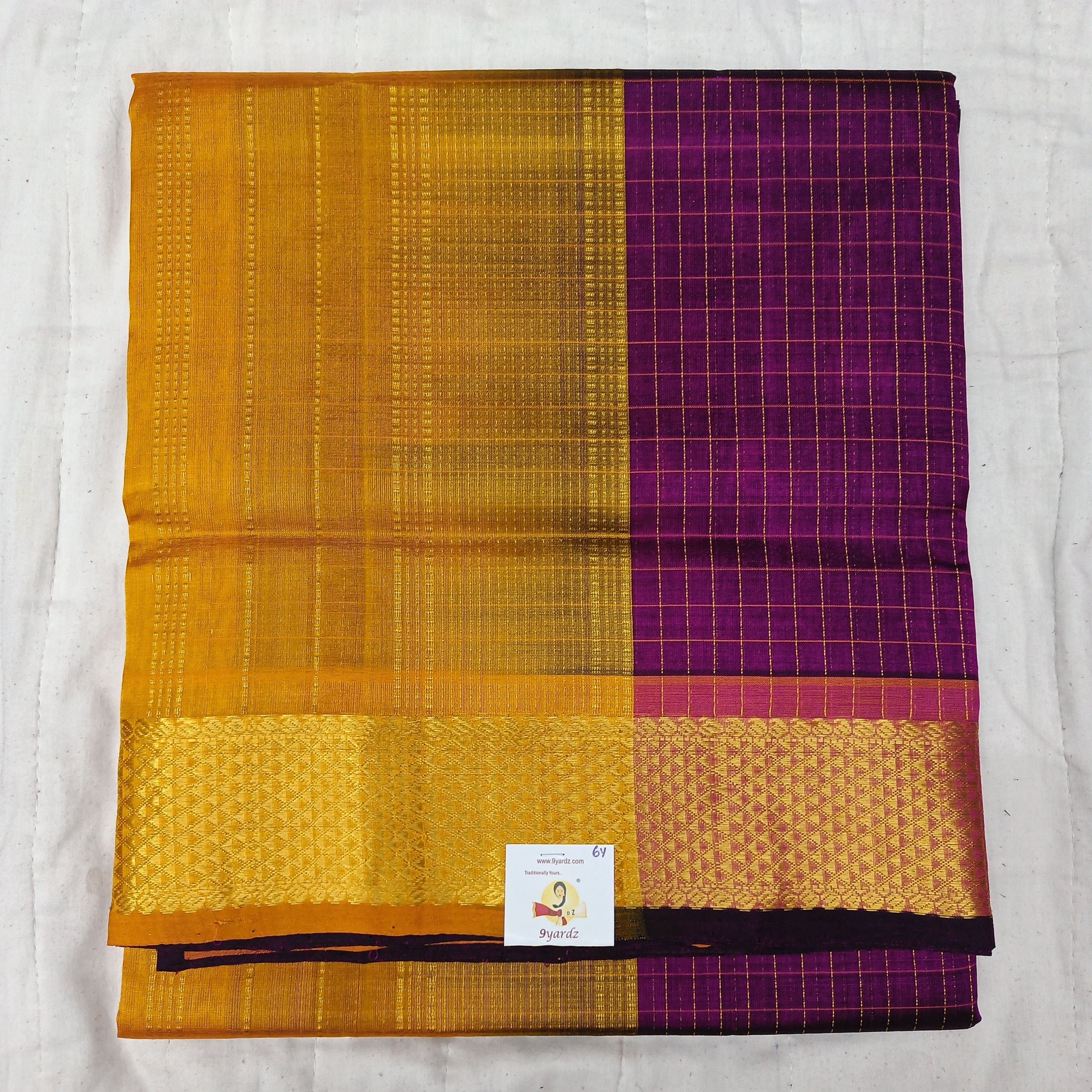 Pure silk cotton 6 yards