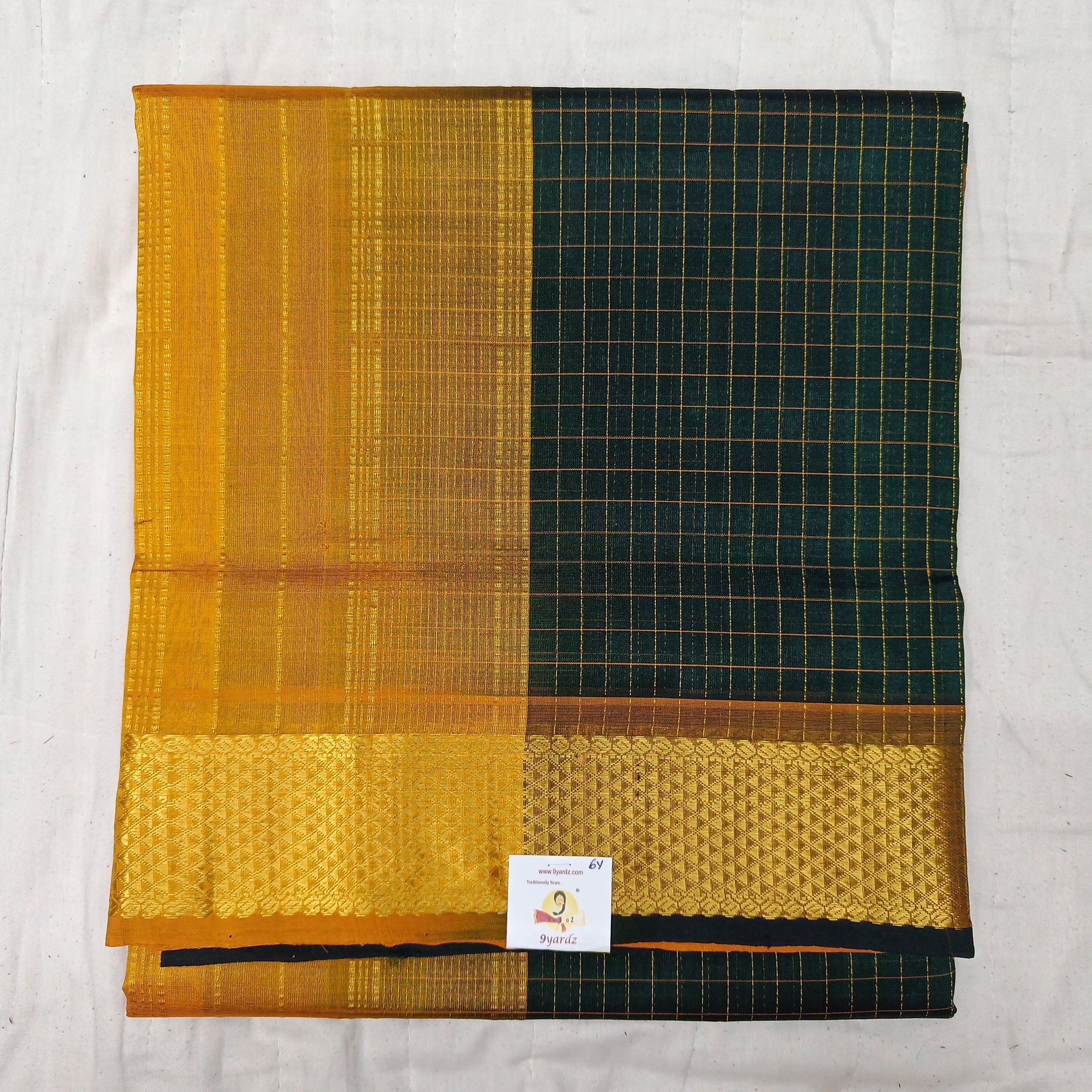 Pure silk cotton 6 yards