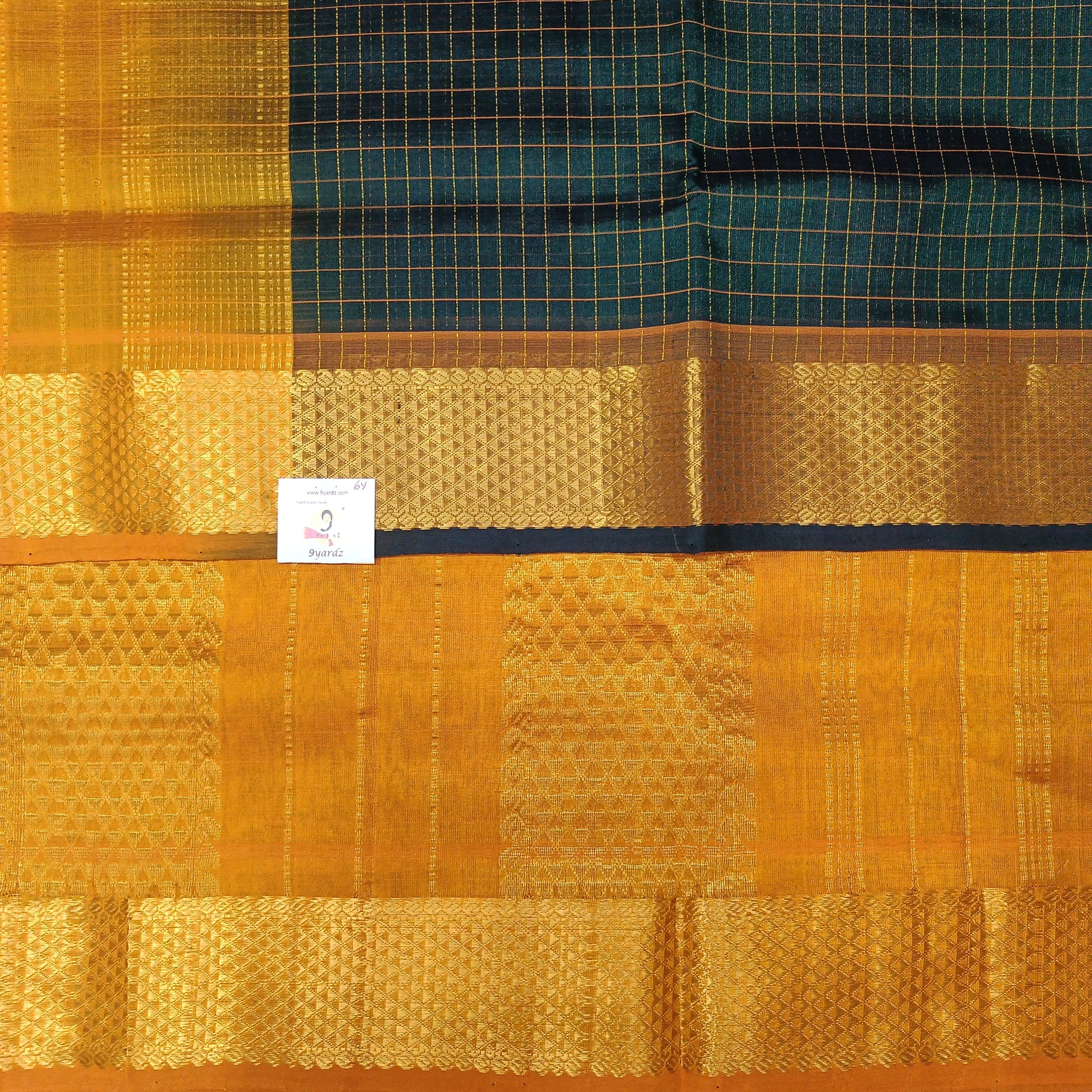 Pure silk cotton 6 yards