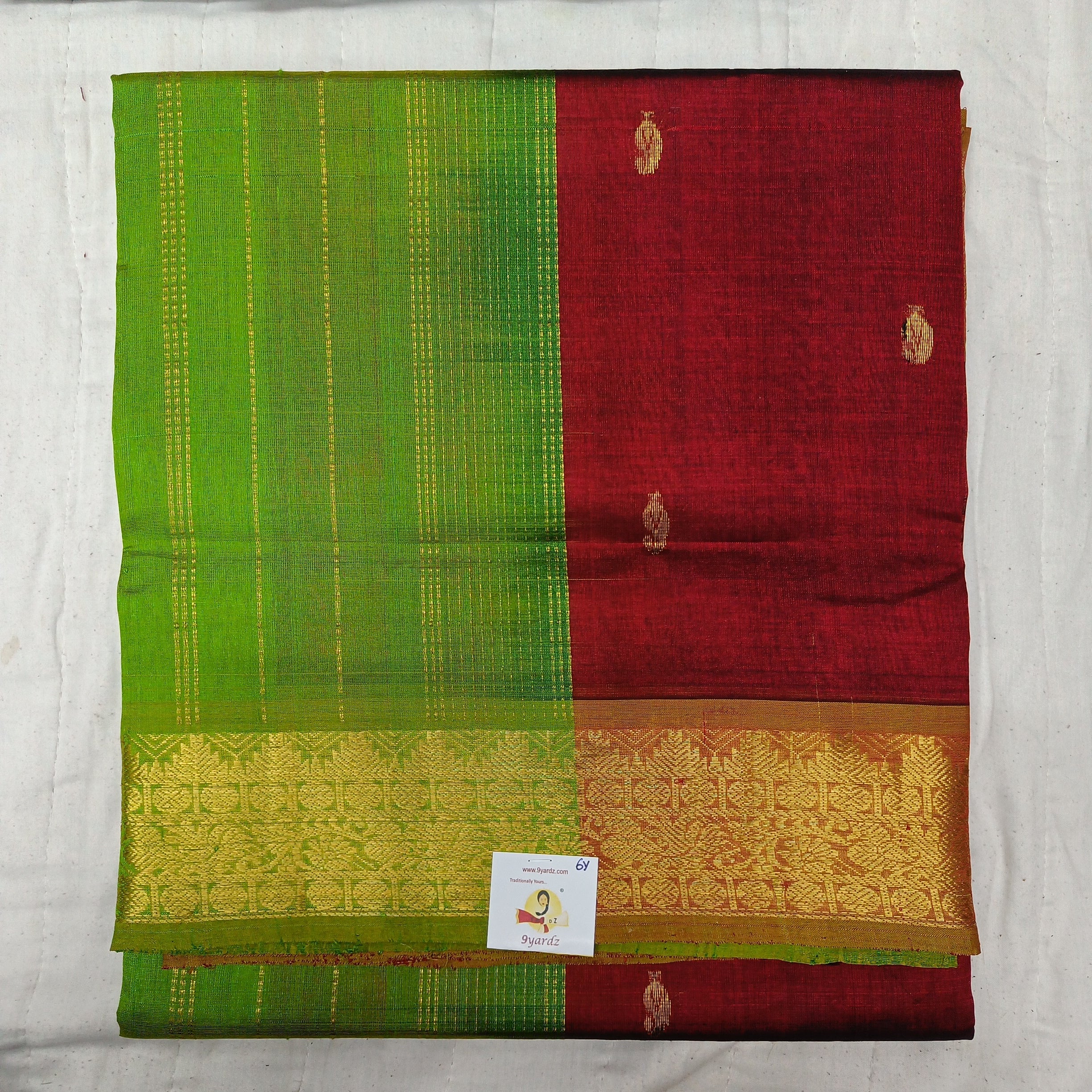 Pure silk cotton 6 yards