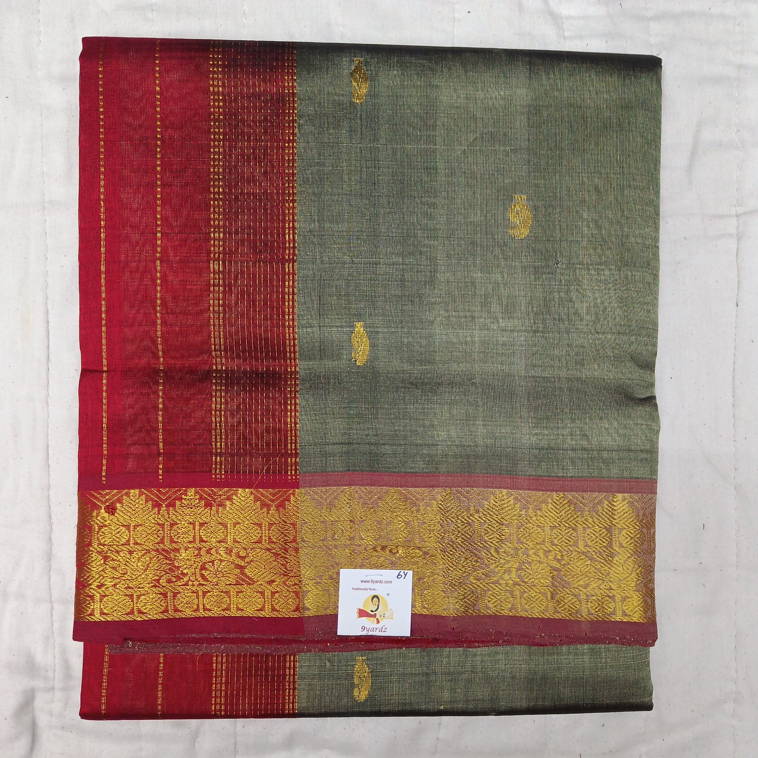 Pure silk cotton 6 yards