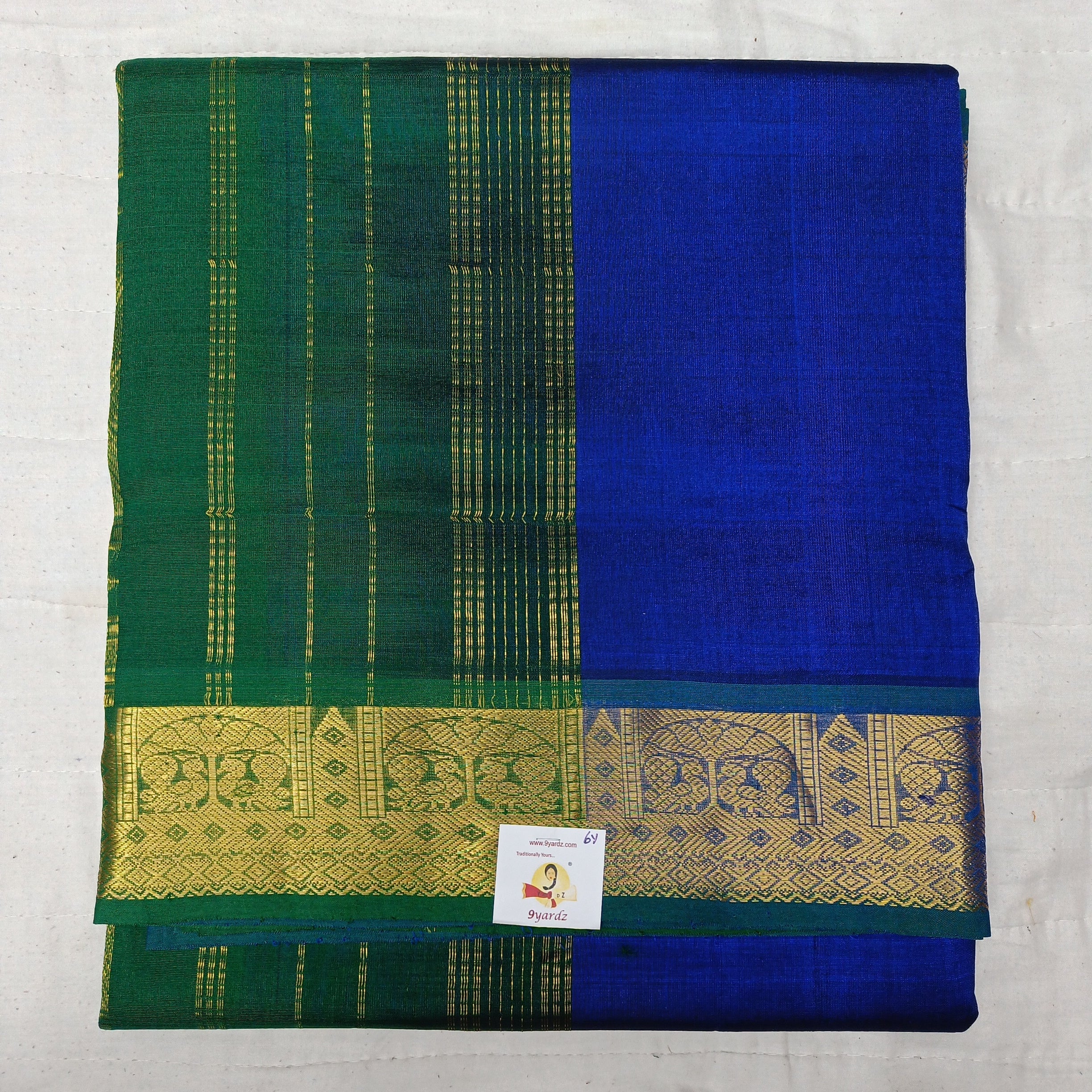 Pure silk cotton 6 yards
