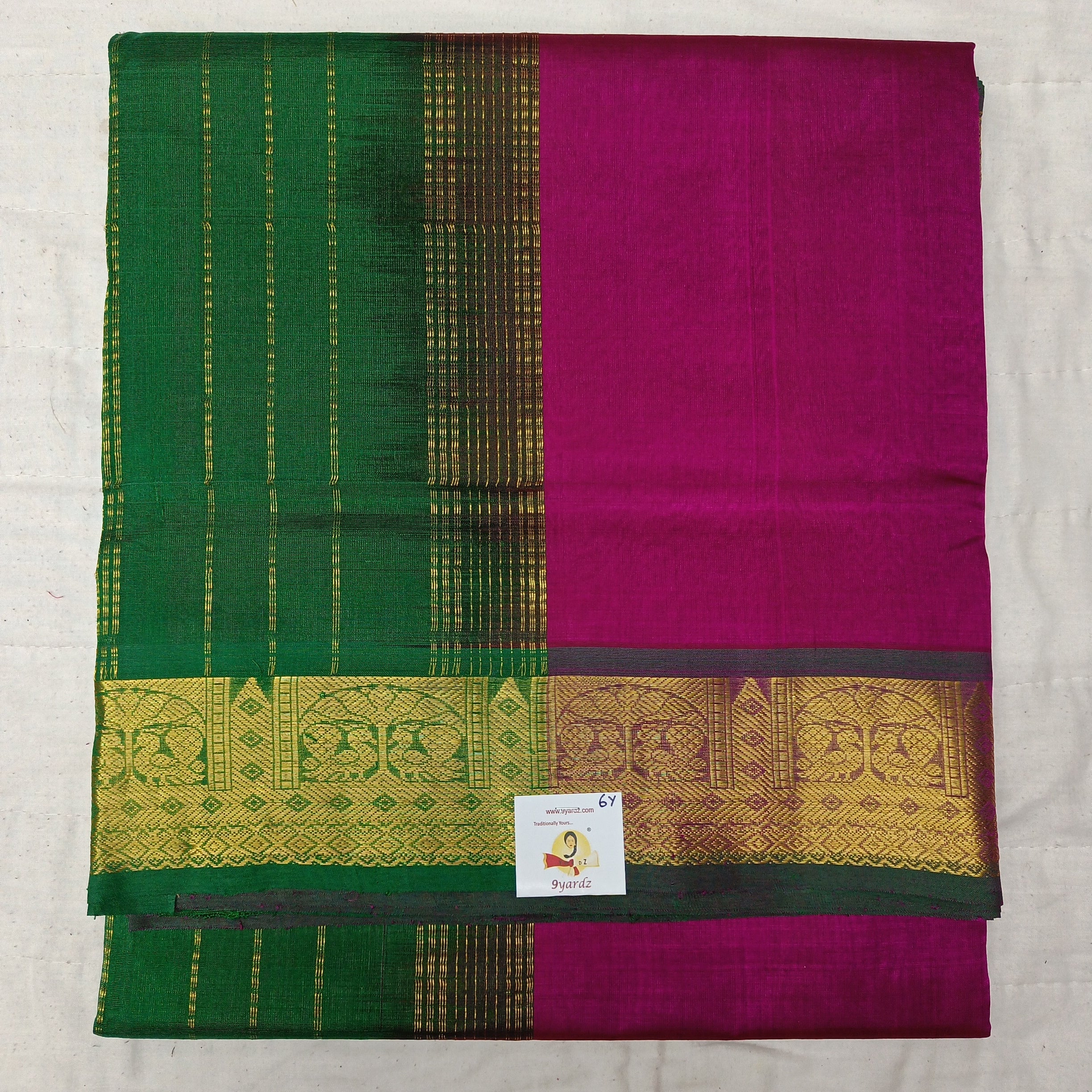 Pure silk cotton 6 yards